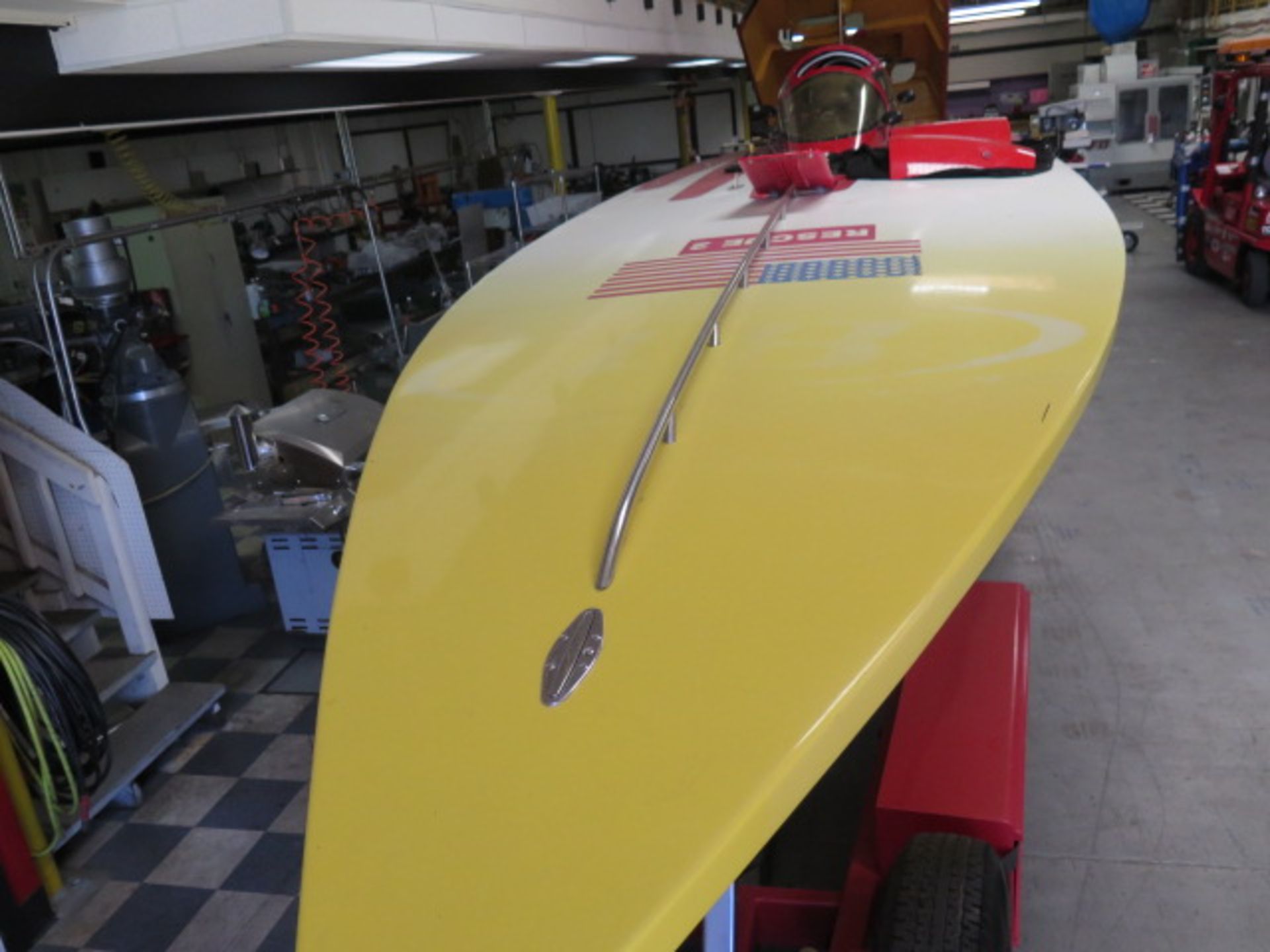 42’ Fountain Super V Race Boat w/ Fill Canopy (Former Worlds Fastest Super V Hull)142.3, SOLD AS IS - Image 9 of 37