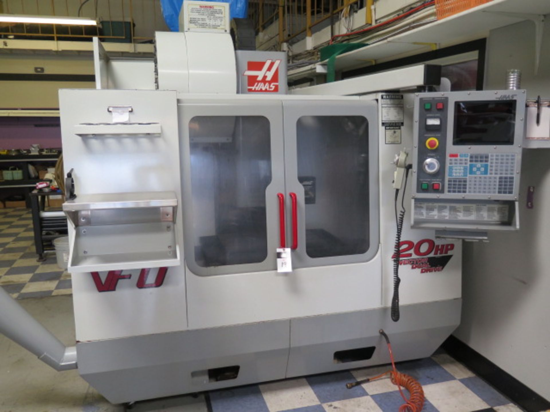 2001 Haas VF-0B (Upgraded 2022 – 29 Hours) CNC VMC s/n 25628 w/ Haas Controls, SOLD AS IS