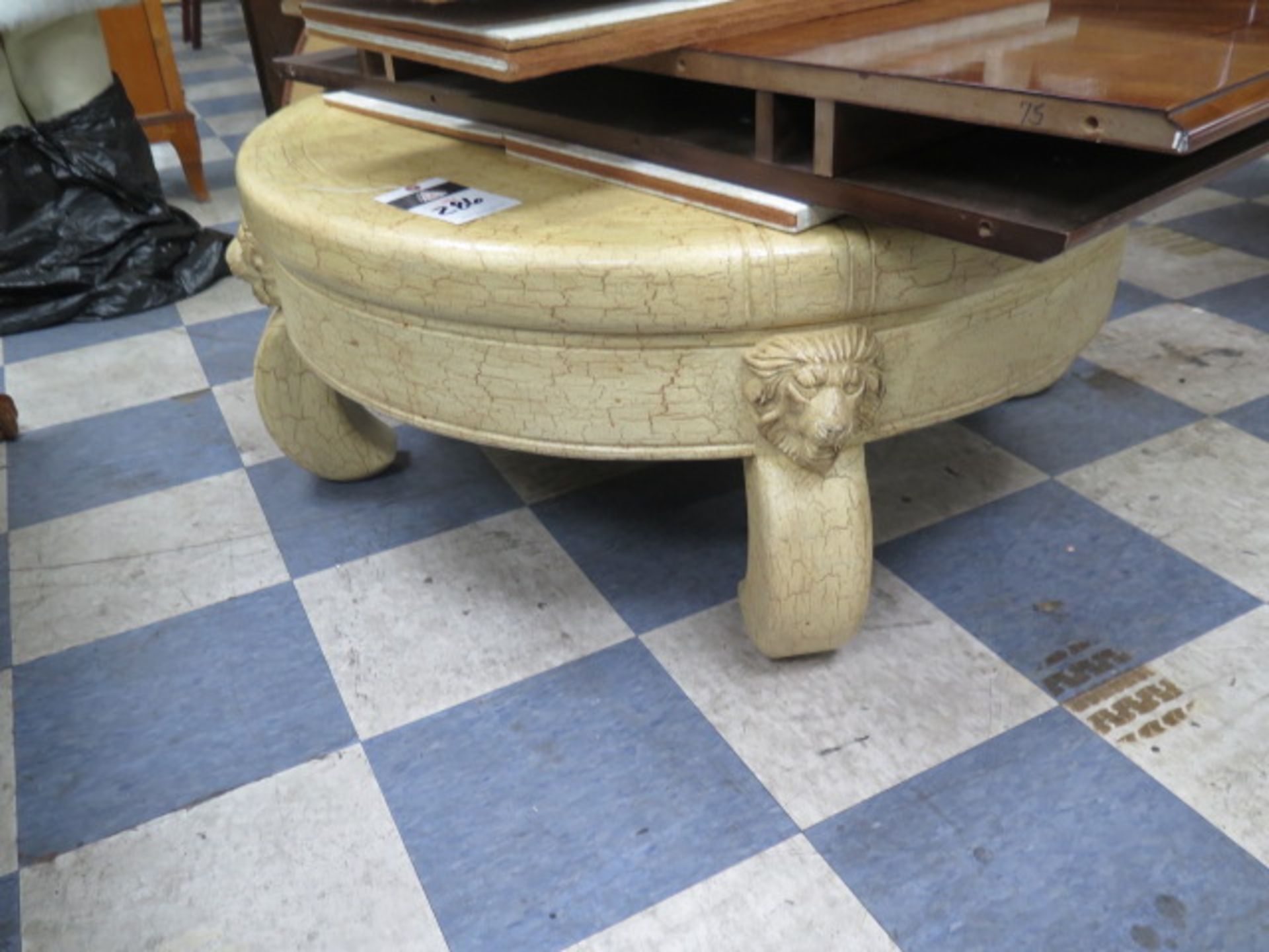 Round Coffee Table (SOLD AS-IS - NO WARRANTY)