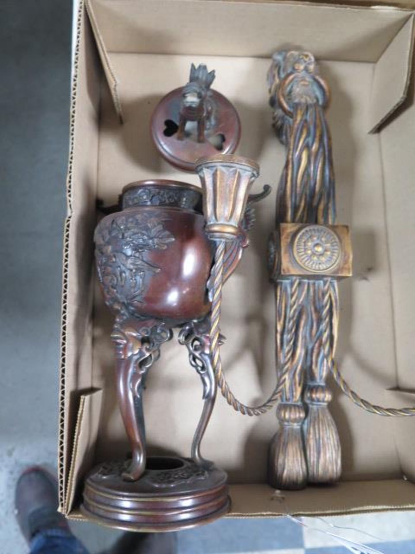 Insence Burner and Candle Holder (SOLD AS-IS - NO WARRANTY) - Image 2 of 4