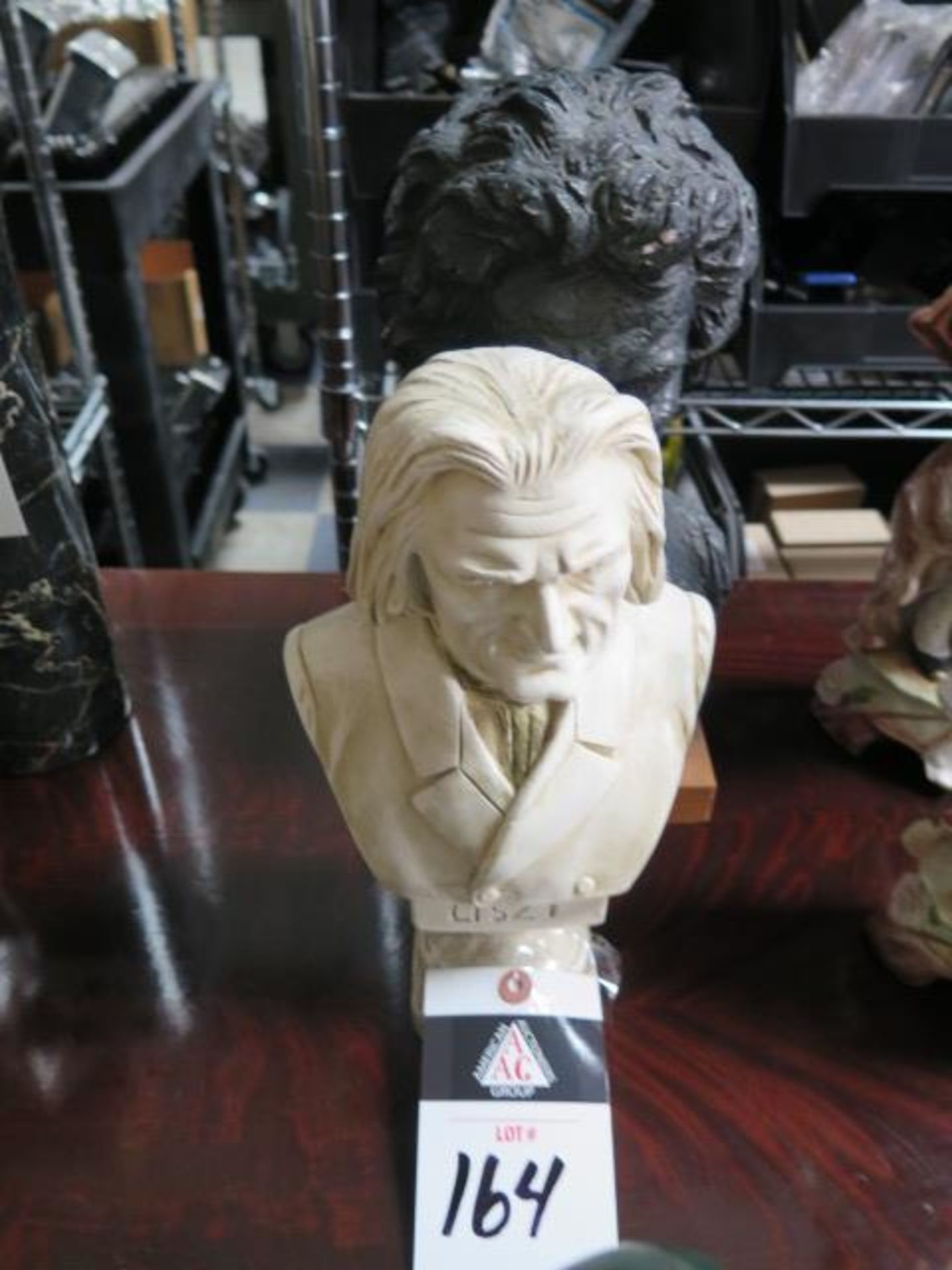 Liszt and Beethoven Busts (2) (SOLD AS-IS - NO WARRANTY)