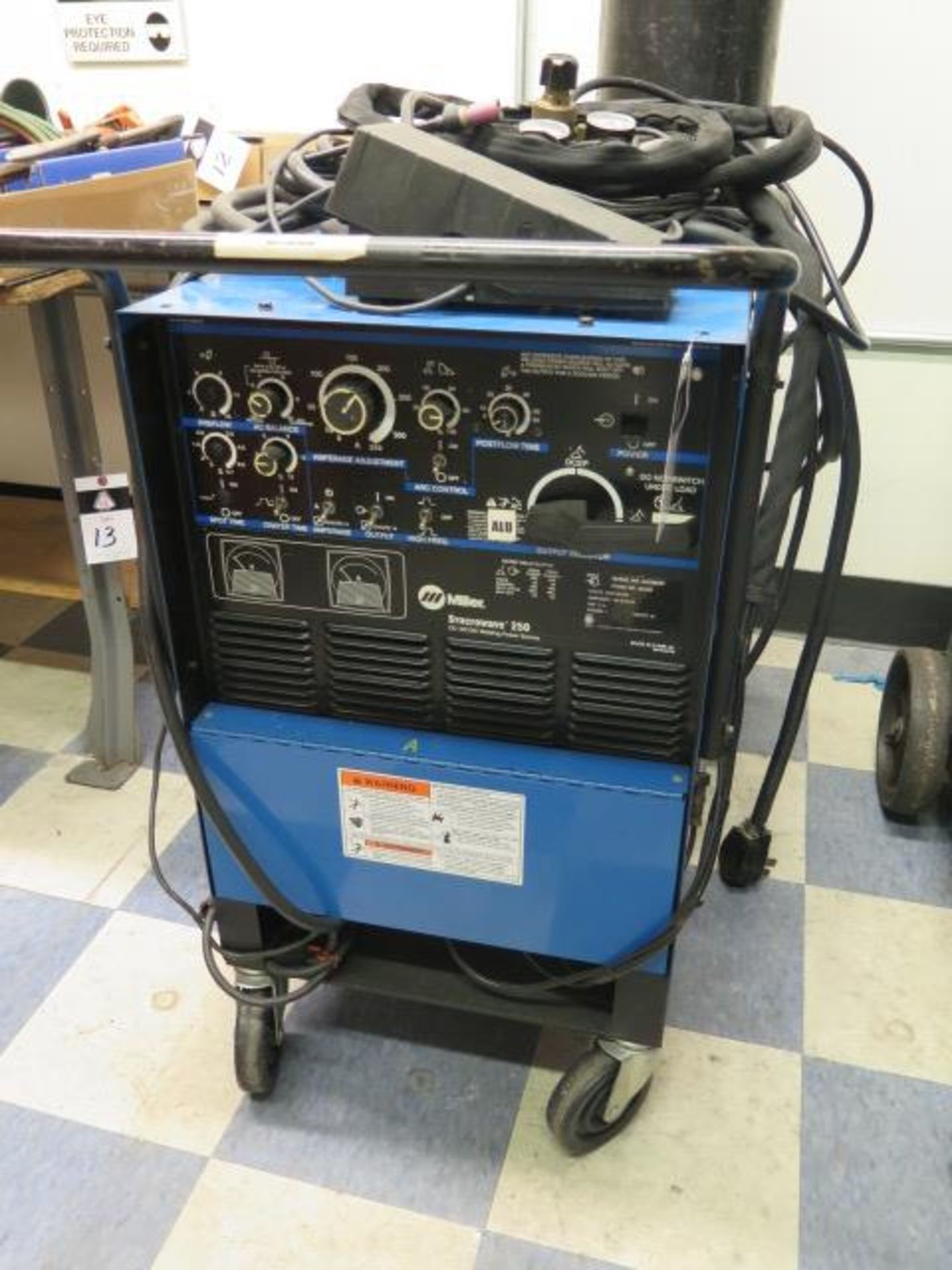 Miller Syncrowave 250 CC-AC/DC Arc Welding Power Source (SOLD AS-IS - NO WARRANTY)
