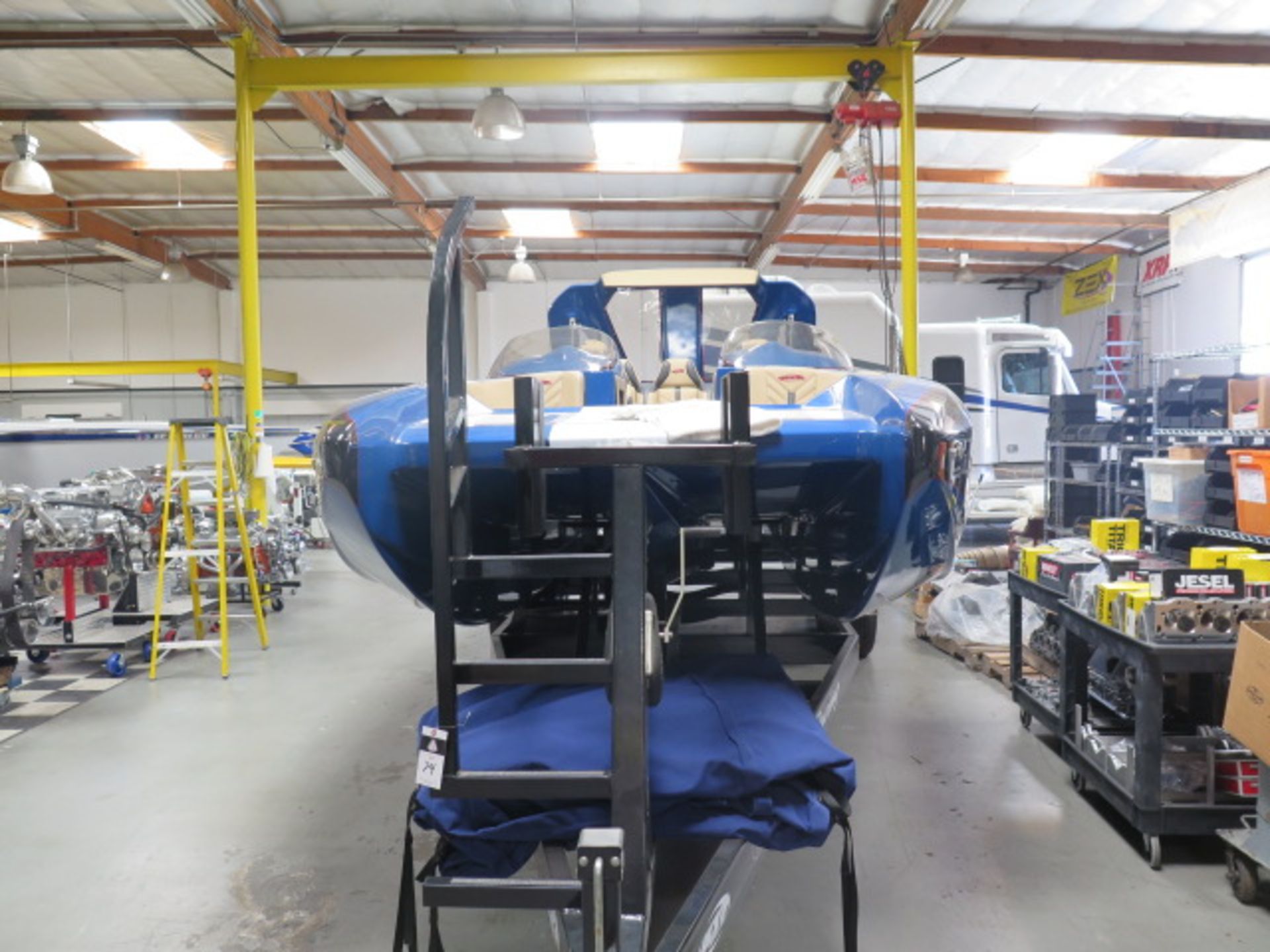 2020 28 Ultra Deck Boat w/ Boostpower 550 EFI (23 Hrs), Inco SCX Drive, Deluxe Options, SOLD AS IS - Image 3 of 58