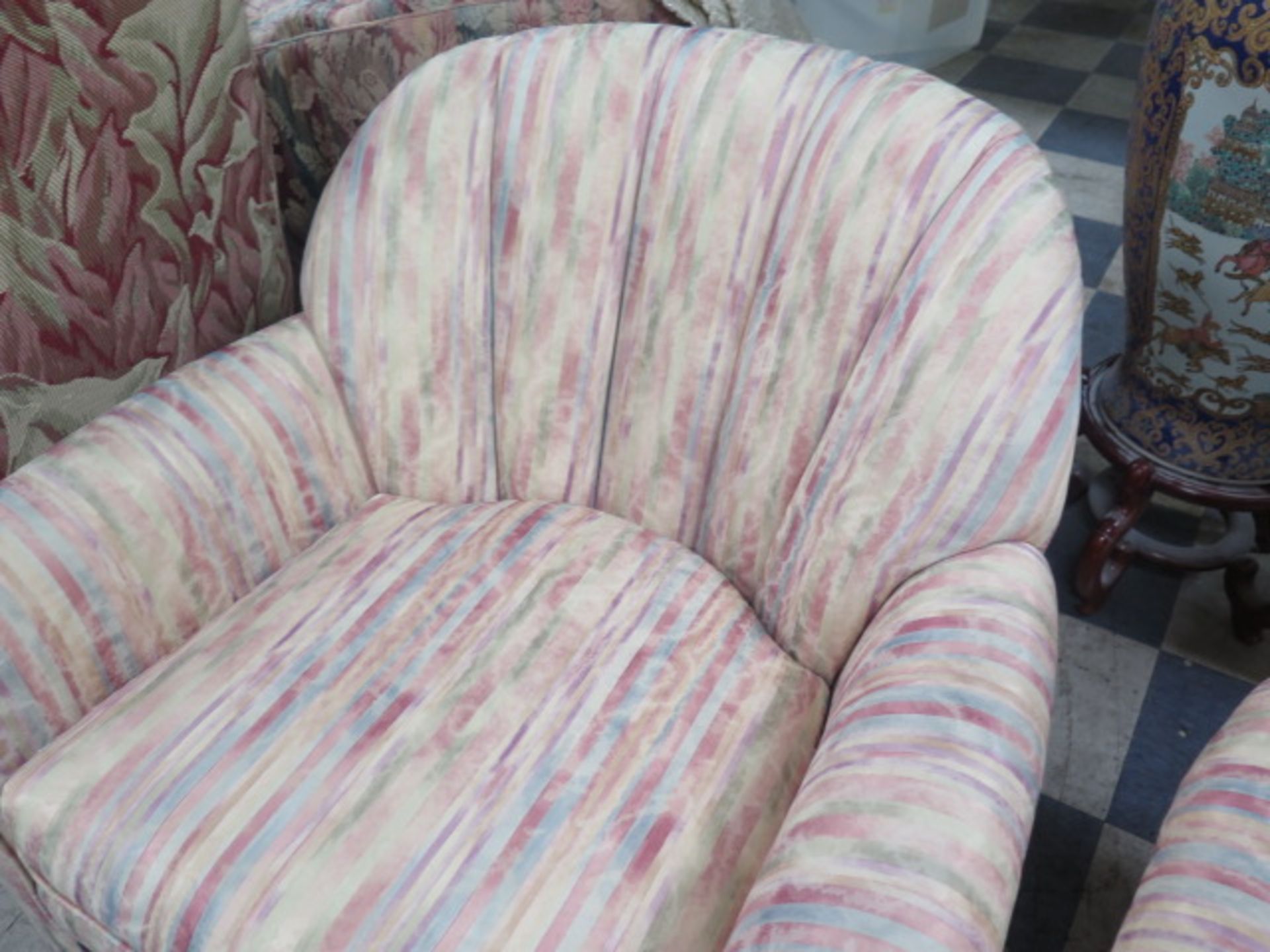 Upholstered Chairs (2) (SOLD AS-IS - NO WARRANTY) - Image 4 of 5