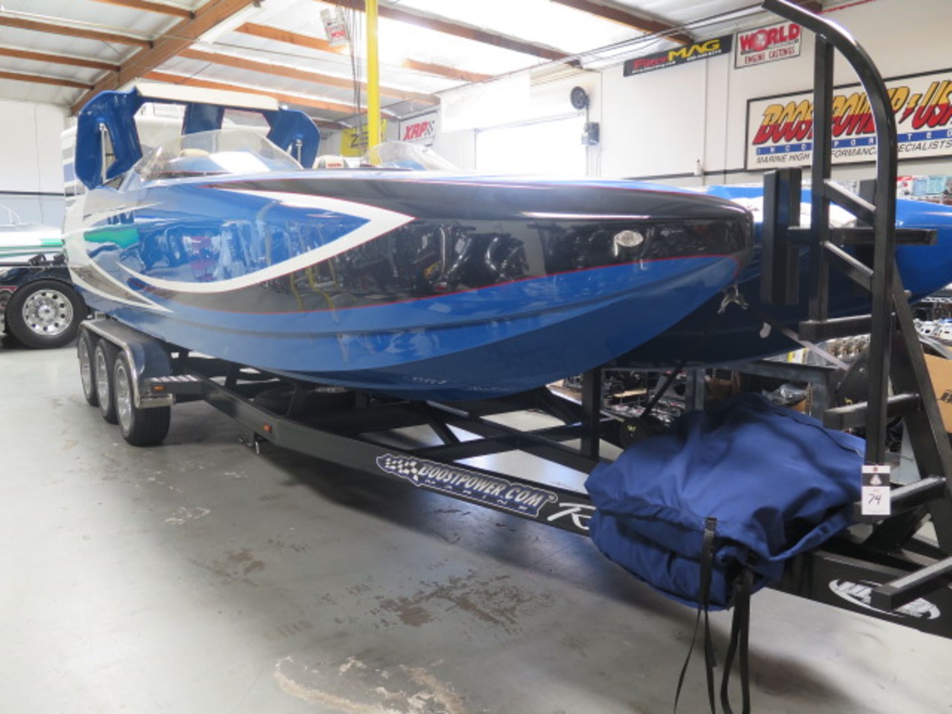 2020 28 Ultra Deck Boat w/ Boostpower 550 EFI (23 Hrs), Inco SCX Drive, Deluxe Options, SOLD AS IS - Image 2 of 58