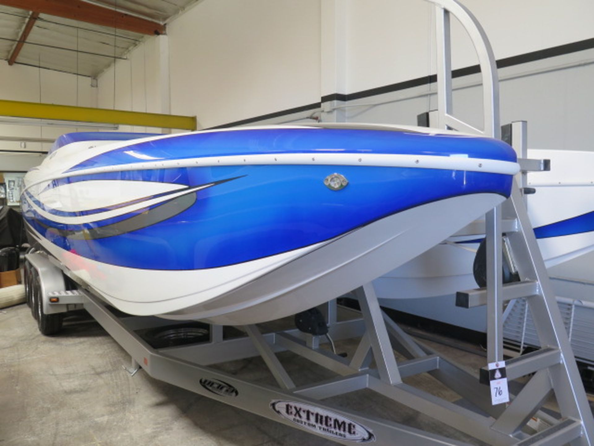 2022 27' Ultra Shadow Balsa Core CAT Hull Built for High Speed,w/Finished Bilge Gel Coat, SOLD AS IS - Image 2 of 21