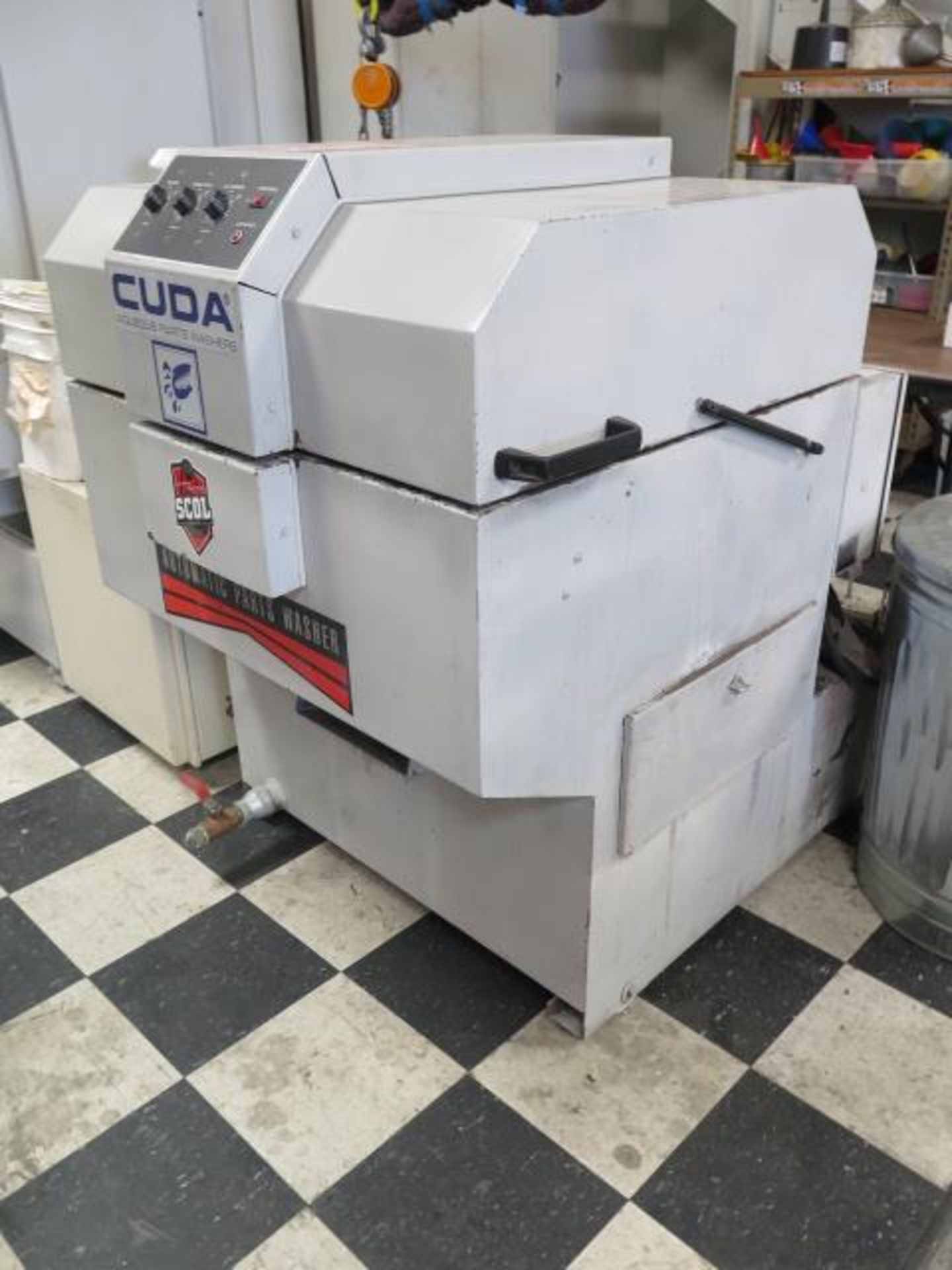 Cuda Aqueous mdl. APW7320A TOP LOAD Automatic Rotary Parts Washer s/n 00500-62740 (SOLD AS-IS - NO - Image 3 of 11
