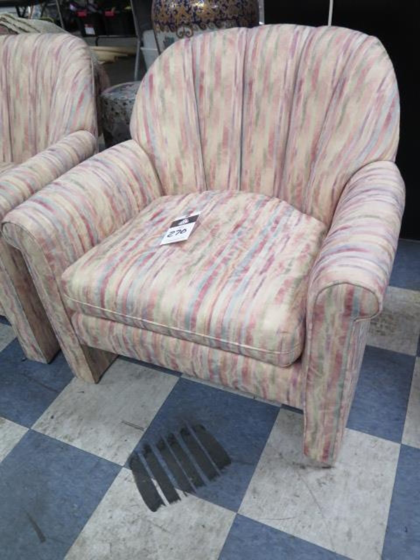 Upholstered Chairs (2) (SOLD AS-IS - NO WARRANTY) - Image 2 of 5