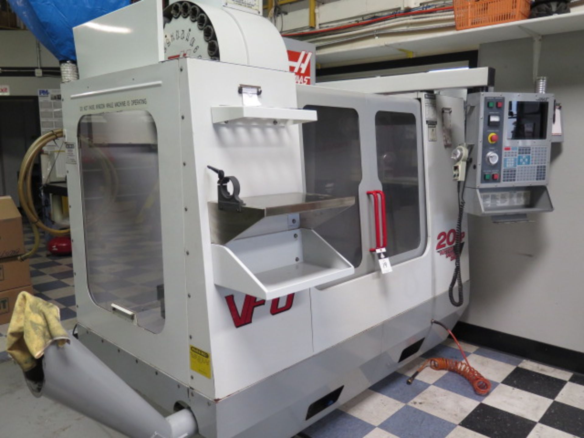 2001 Haas VF-0B (Upgraded 2022 – 29 Hours) CNC VMC s/n 25628 w/ Haas Controls, SOLD AS IS - Image 2 of 20