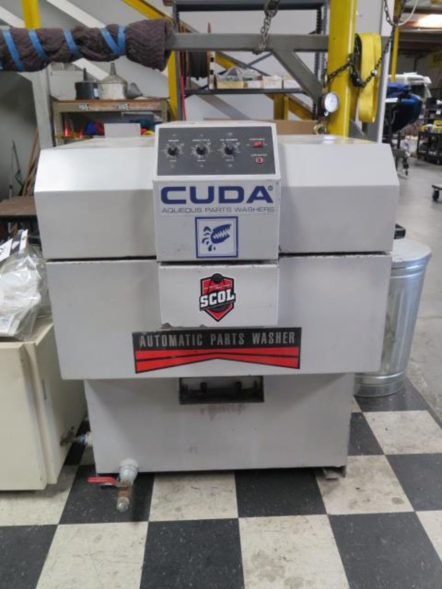 Cuda Aqueous mdl. APW7320A TOP LOAD Automatic Rotary Parts Washer s/n 00500-62740 (SOLD AS-IS - NO