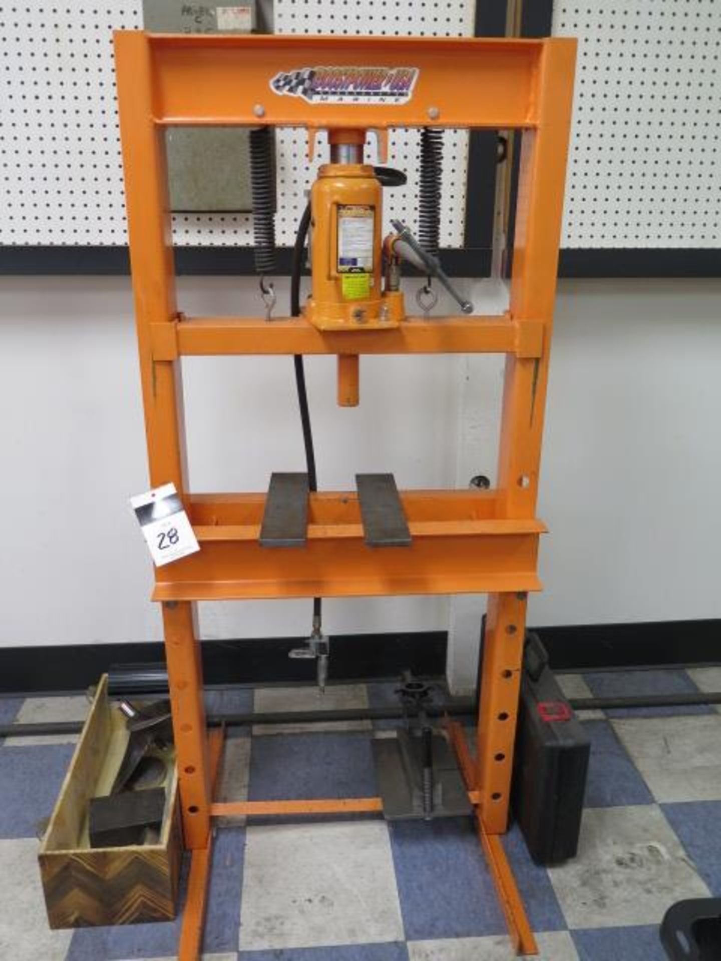 20 Ton Hydraulic H-Frame Press (SOLD AS-IS - NO WARRANTY)