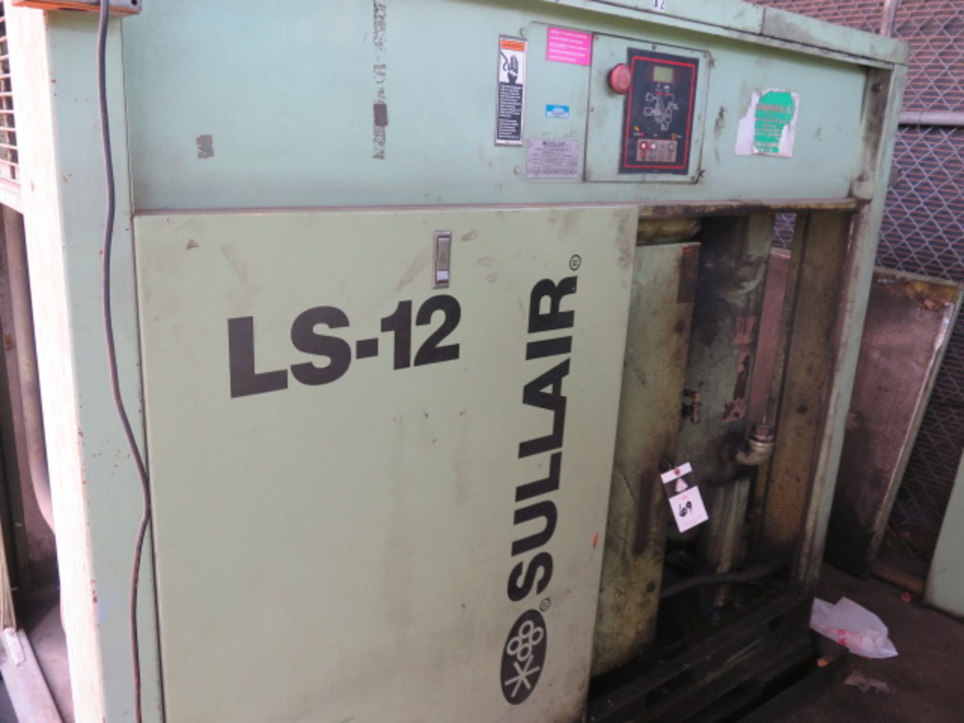 Sullaire LS-12-50L-ACAC 50Hp Rotary Air Compressor s/n 003-104258 (SOLD AS-IS - NO WARRANTY) - Image 2 of 8