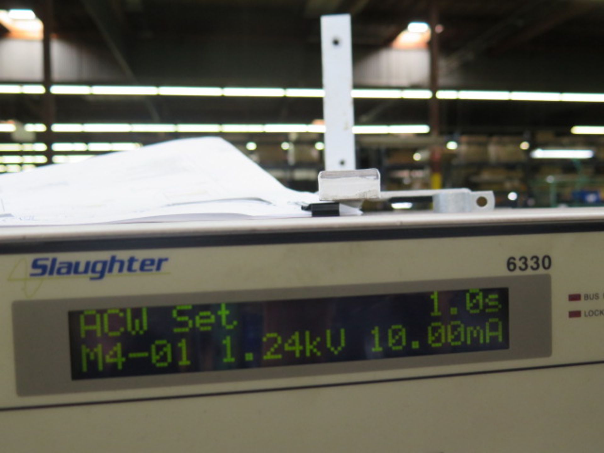 Slaughter 6330 ACW/DCW/IR/GB/LLT and Run Tester (SOLD AS-IS - NO WARRANTY) - Image 4 of 4