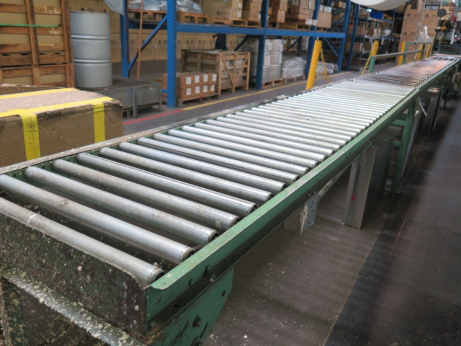 Roller Conveyor Line (SOLD AS-IS - NO WARRANTY)