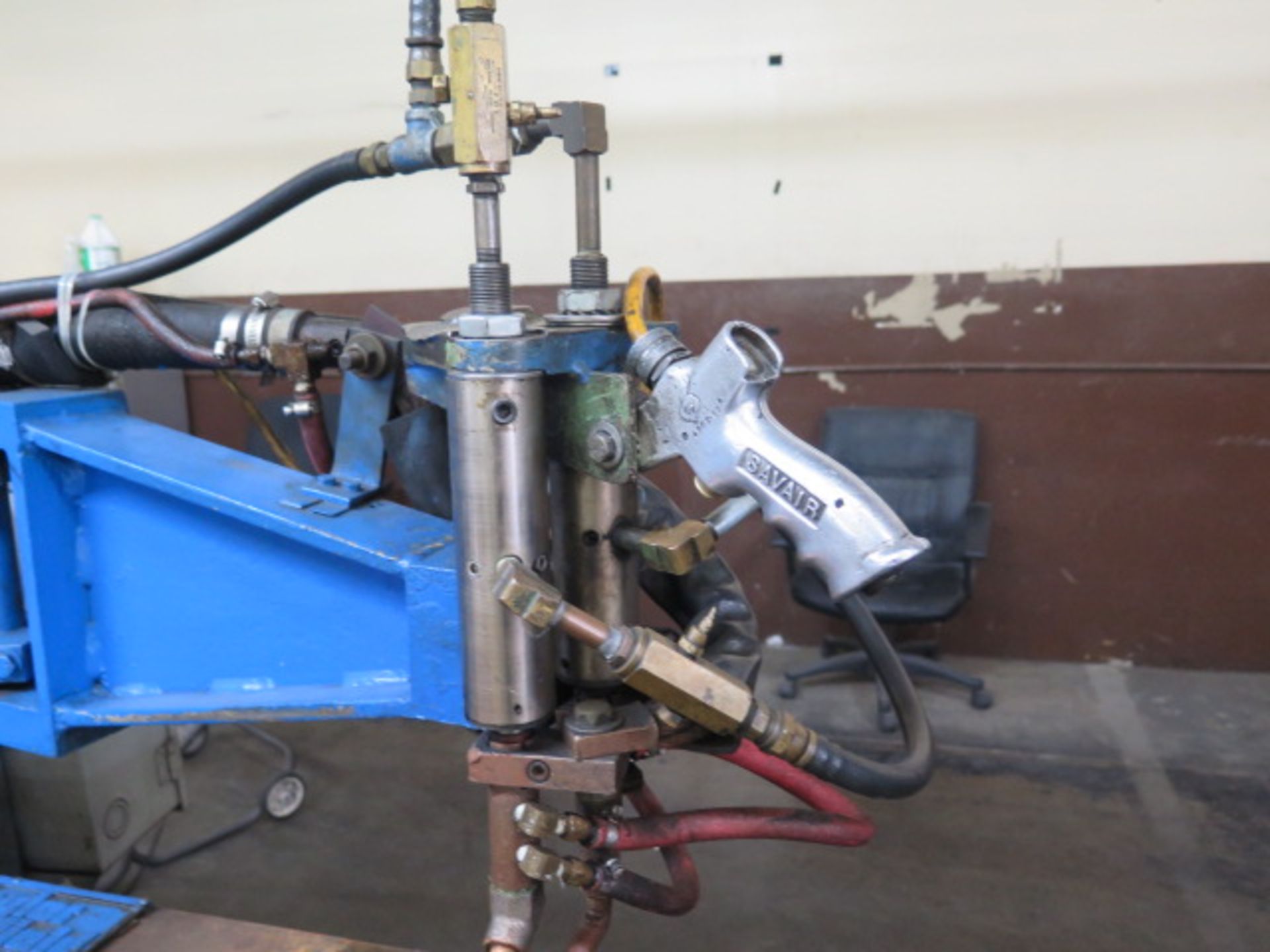 Taylor Winfield Rotary Style Spot Welder w/ Entron Resistance Welding,36" Dia Turn-Table, SOLD AS IS - Image 5 of 11