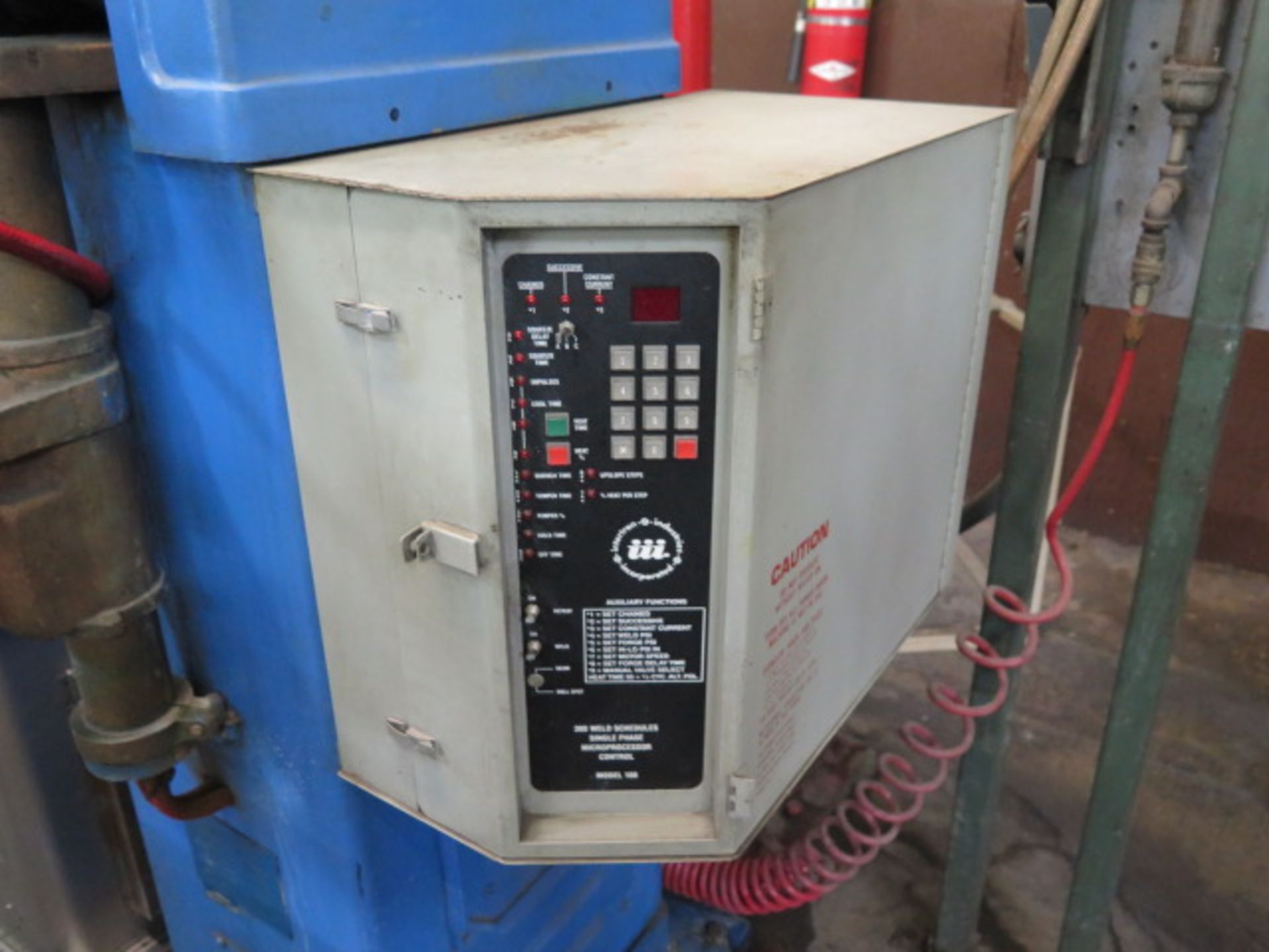 Acme Type 8-24-30 30kVA Spot Welder s/n 2581 w/ iii Resistance Welding Controls SOLD AS-IS - Image 7 of 8