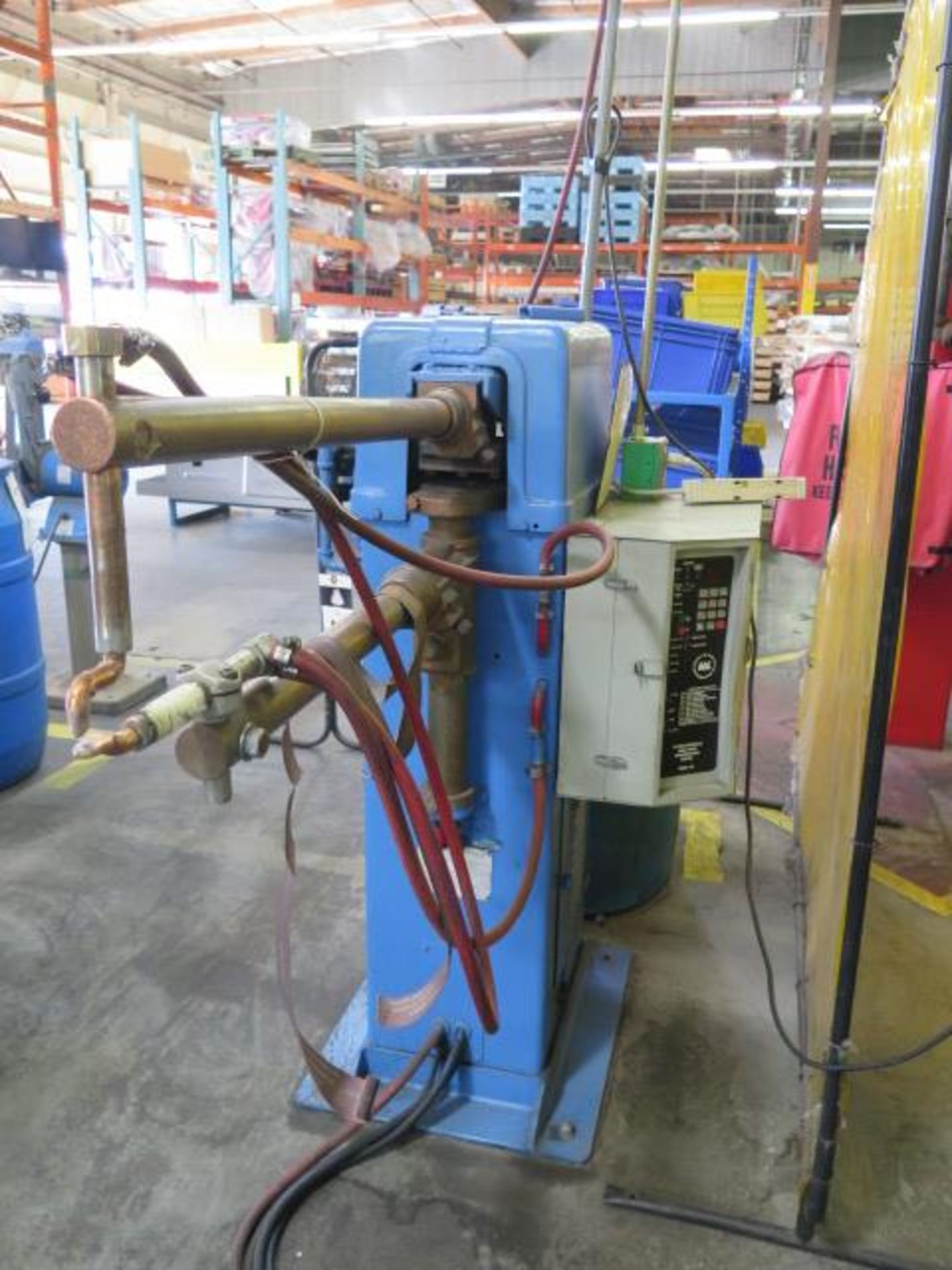 Acme Type 2-18-30 30kVA Spot Welder s/n 8360 w/ iii Resistance Welding Controls (SOLD AS-IS - NO WA - Image 2 of 10