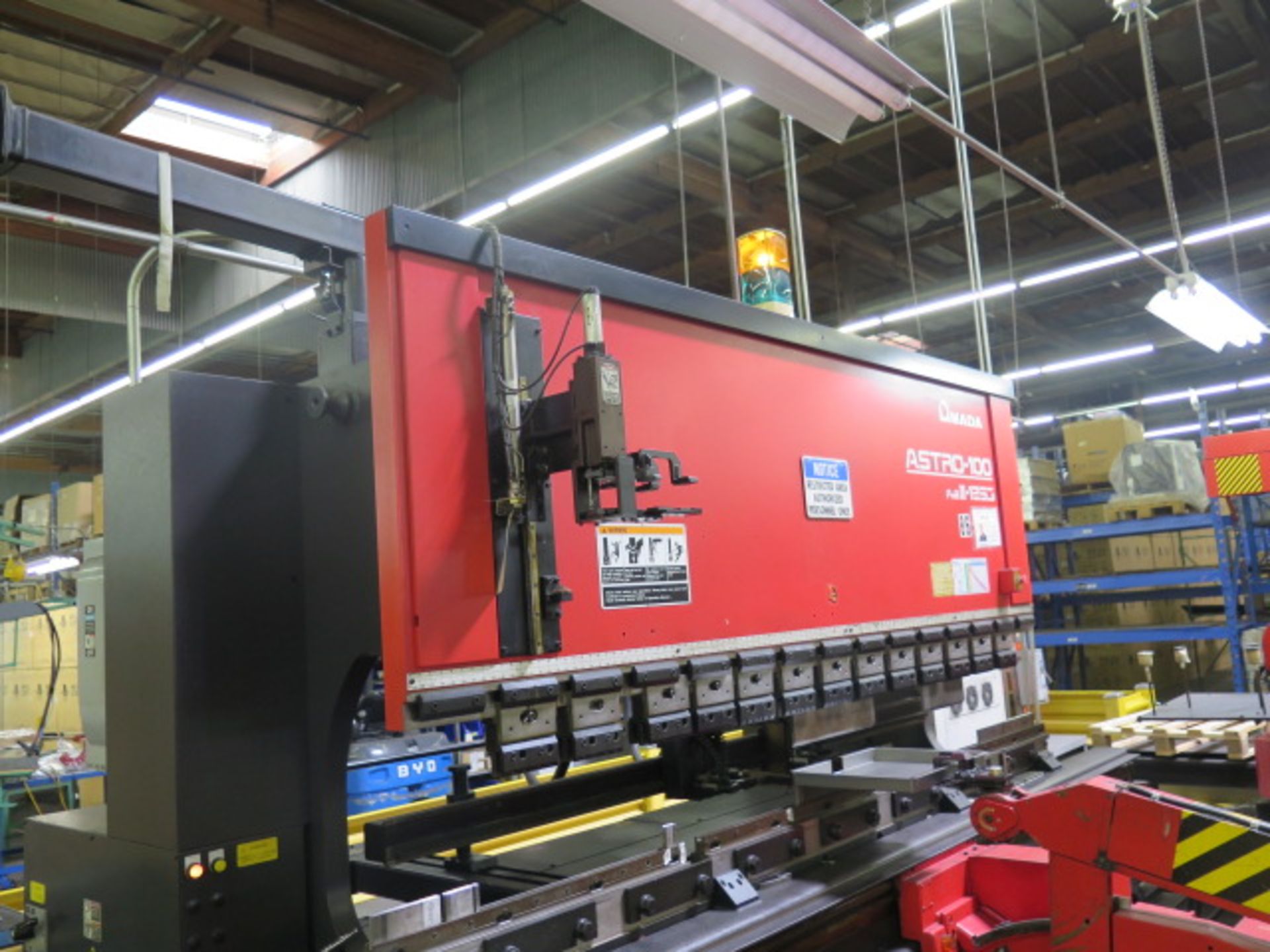 2000 Amada ASTRO-100 mdl.FcxB III-1253 125 Ton x 10' CNC Robotic Bending Cell, SOLD AS IS - Image 4 of 46