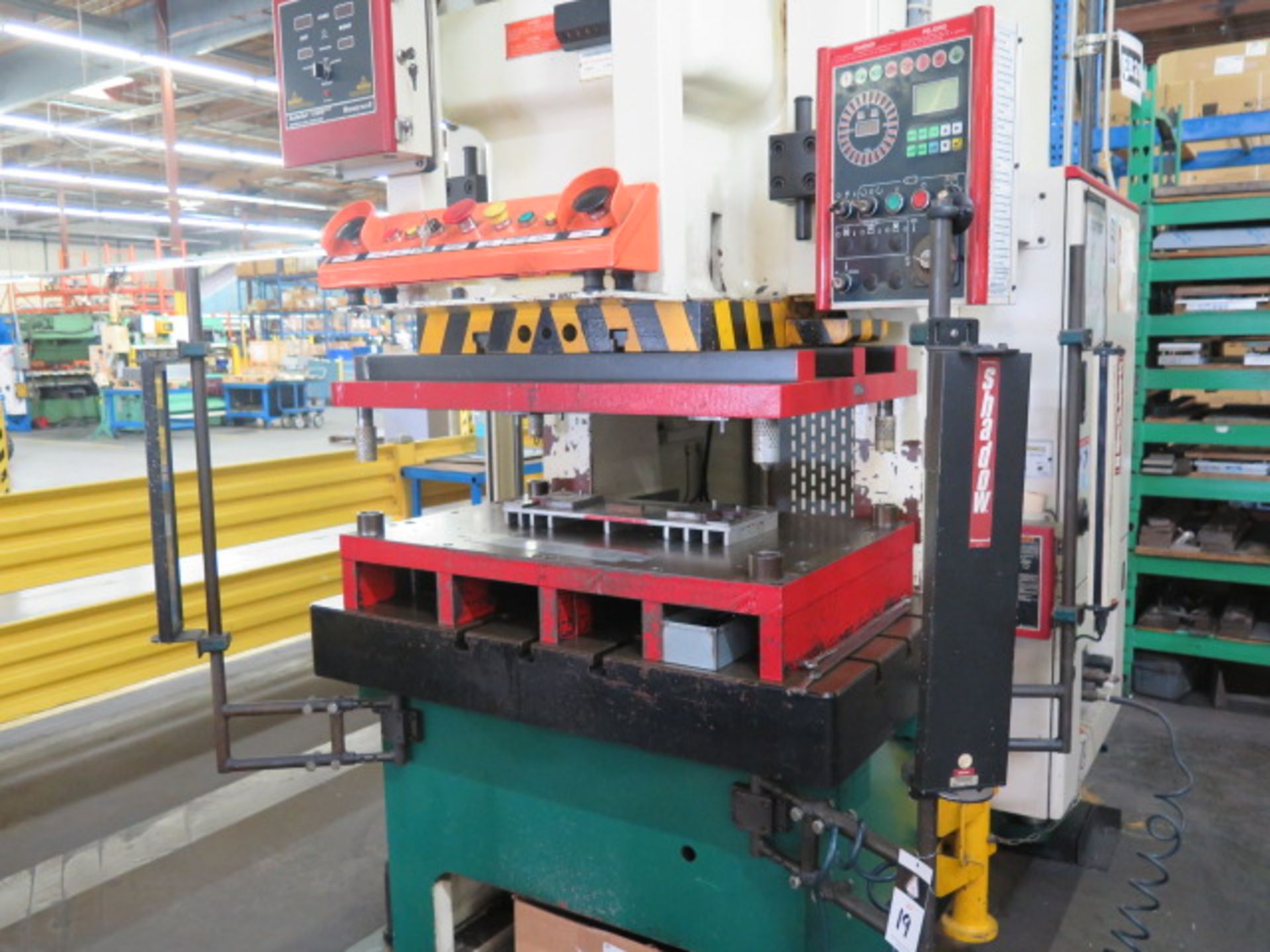 2002 Southerland MARK-121 121 Ton Gap Frame Punch Press s/n 10201101009 Wintress Control, SOLD AS IS - Image 5 of 18