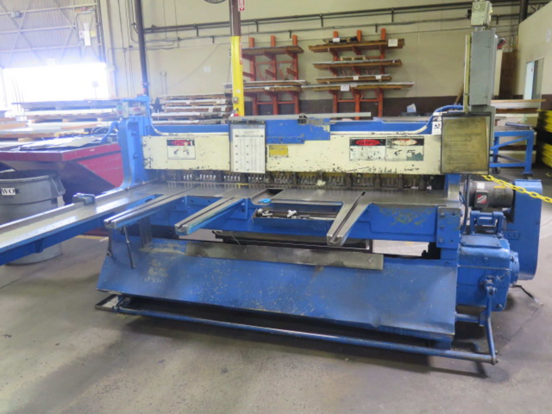 Wysong mdl. 1472 14GA x 72" Power Shear s/nP15-4521 w/80" Sq, Front Supports, NO BACK GA, SOLD AS IS - Image 2 of 11