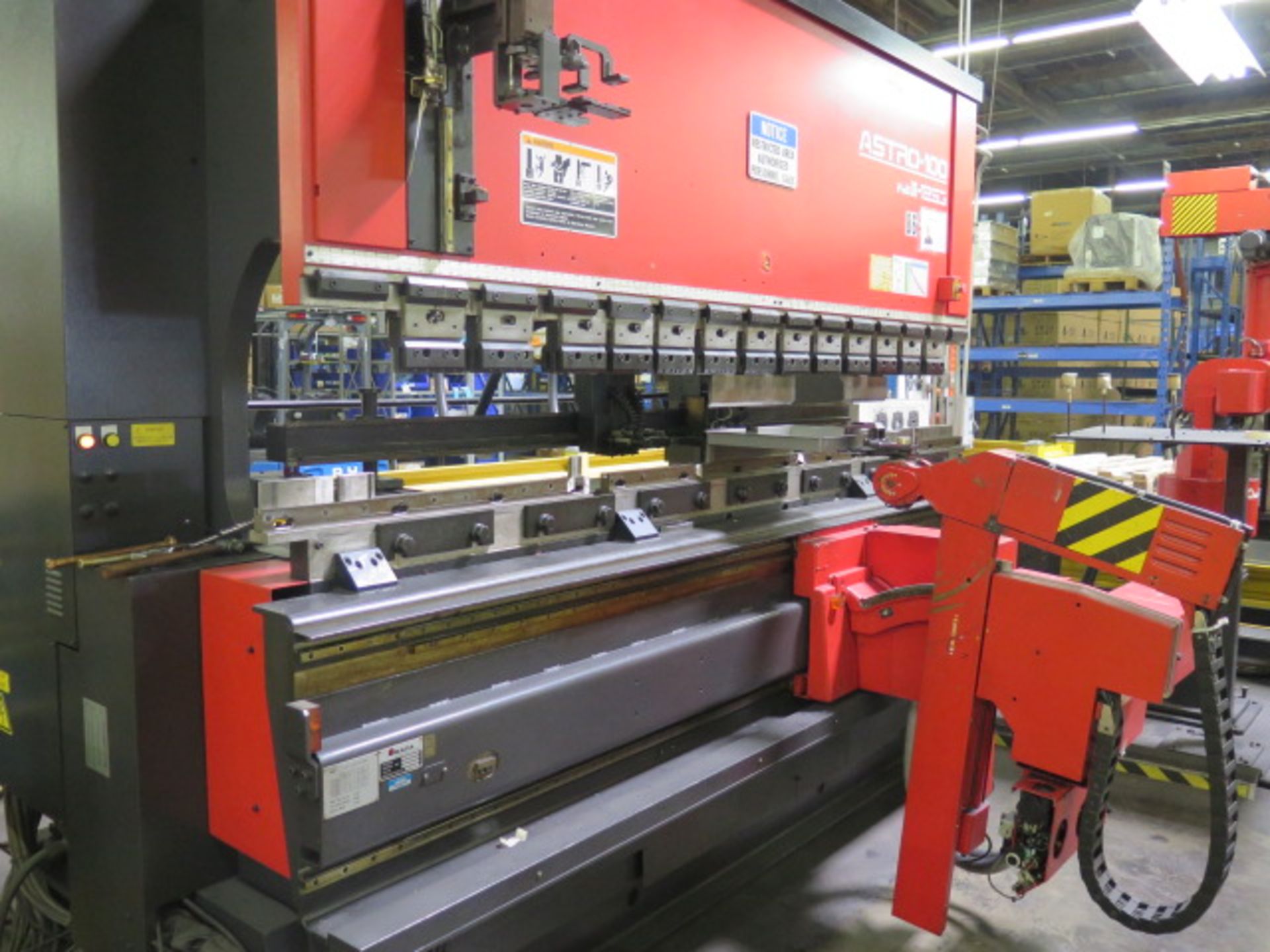 2000 Amada ASTRO-100 mdl.FcxB III-1253 125 Ton x 10' CNC Robotic Bending Cell, SOLD AS IS - Image 3 of 46