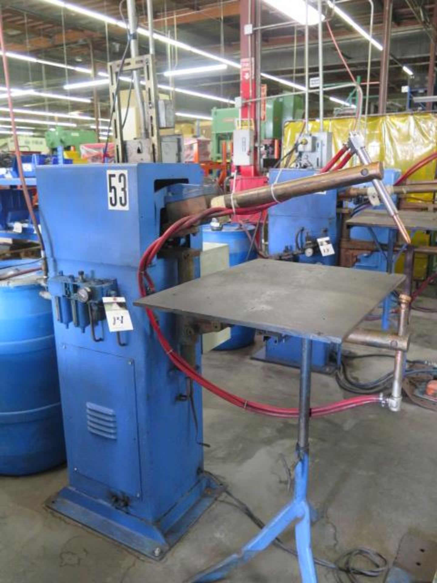 Acme Type 2-24-30 30kVA Spot Welder s/n 15841 w/ iii Resistance Welding Controls (SOLD AS-IS - NO WA - Image 7 of 11