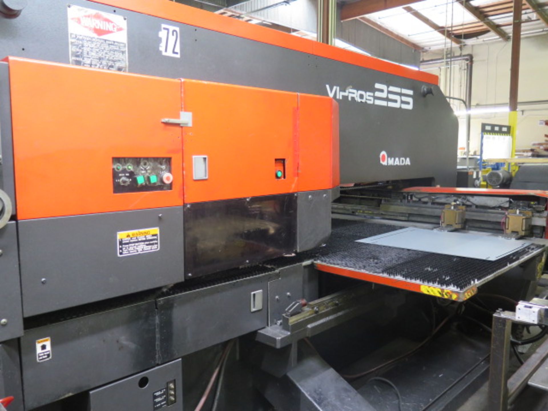 1997 Amada VIPROS 255 20 Ton 31-Station CNC Turret Press s/n AVP55079 w/ Fanuc 18-P Con, SOLD AS IS - Image 3 of 27