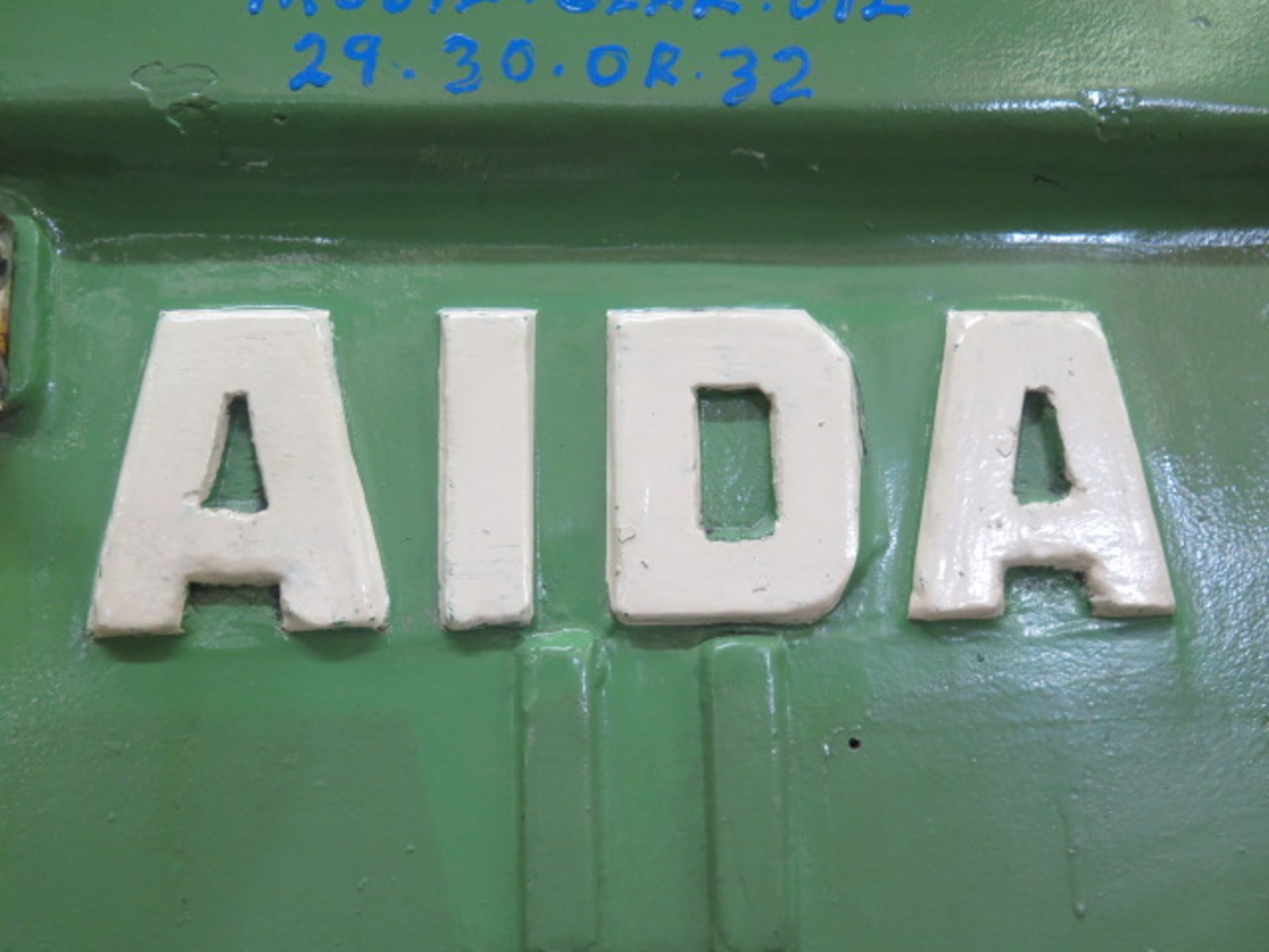 Aida C2-11(2) 110 Ton Hydfraulic Gap Frame Stamping Press s/n 10511-0454 w/Aida Controls, SOLD AS IS - Image 16 of 18