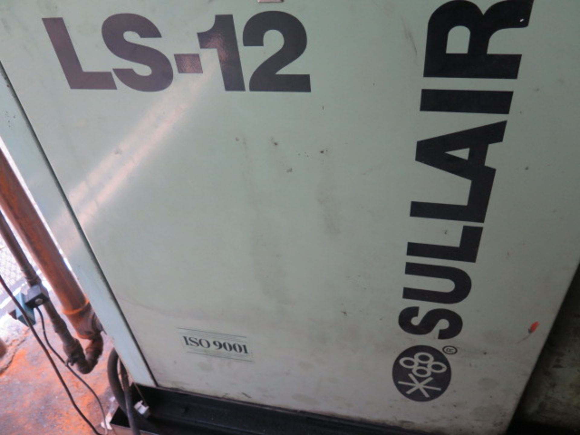 Sullaire LS-12-50L-ACAC 50Hp Rotary Air Compressor s/n 003-104258 (SOLD AS-IS - NO WARRANTY) - Image 7 of 8