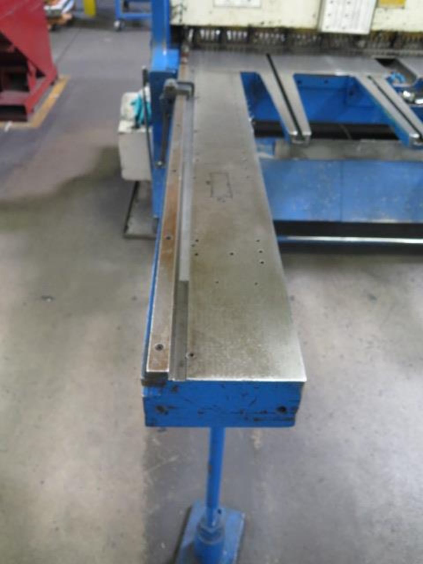 Wysong mdl. 1472 14GA x 72" Power Shear s/nP15-4521 w/80" Sq, Front Supports, NO BACK GA, SOLD AS IS - Image 9 of 11