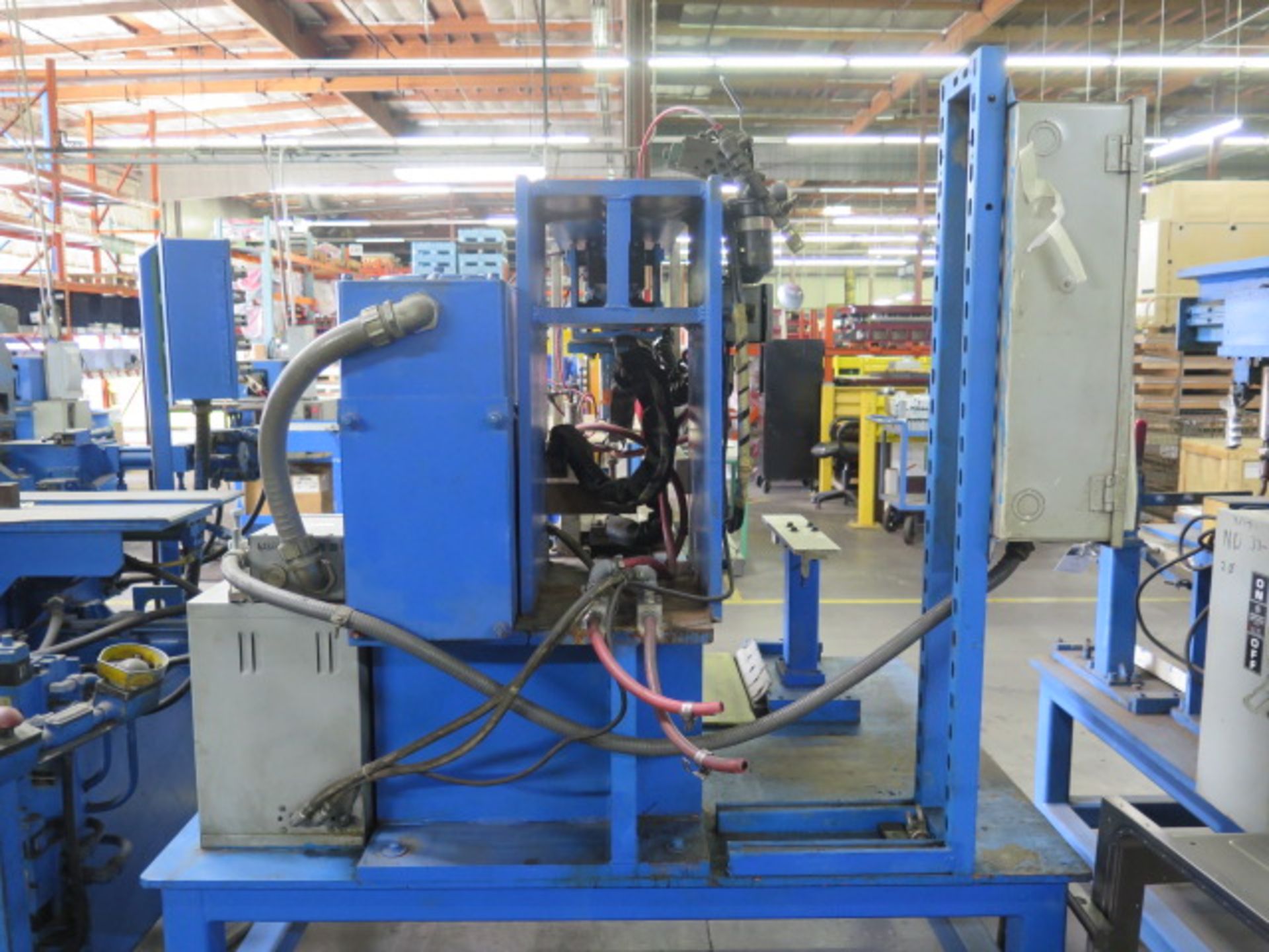 Warren Equip. 24" 50kVA Traversing Spot Welder s/n 52998 w/ iii Resis Welding Controls, SOLD AS IS - Image 12 of 13