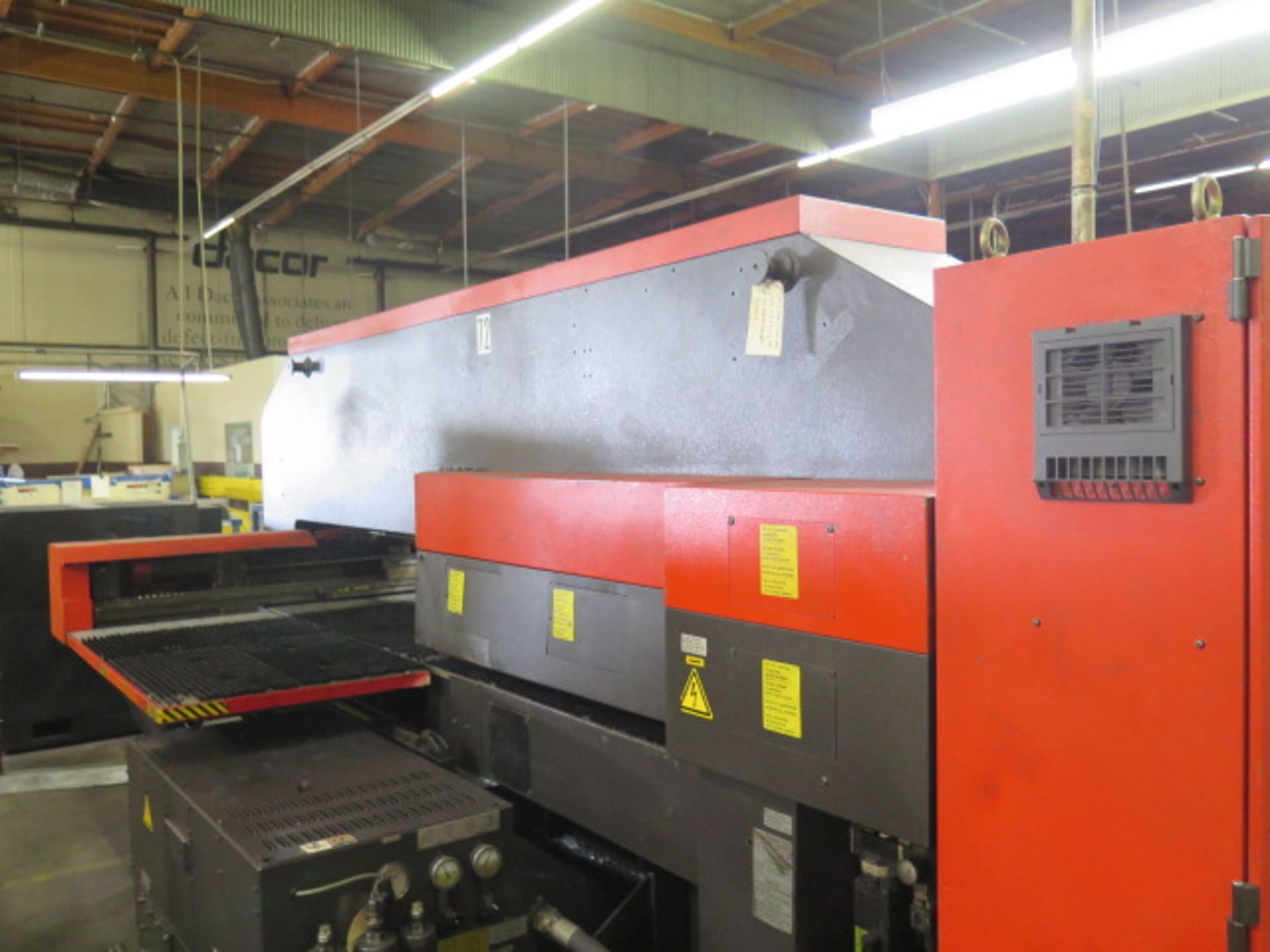 1997 Amada VIPROS 255 20 Ton 31-Station CNC Turret Press s/n AVP55079 w/ Fanuc 18-P Con, SOLD AS IS - Image 7 of 27