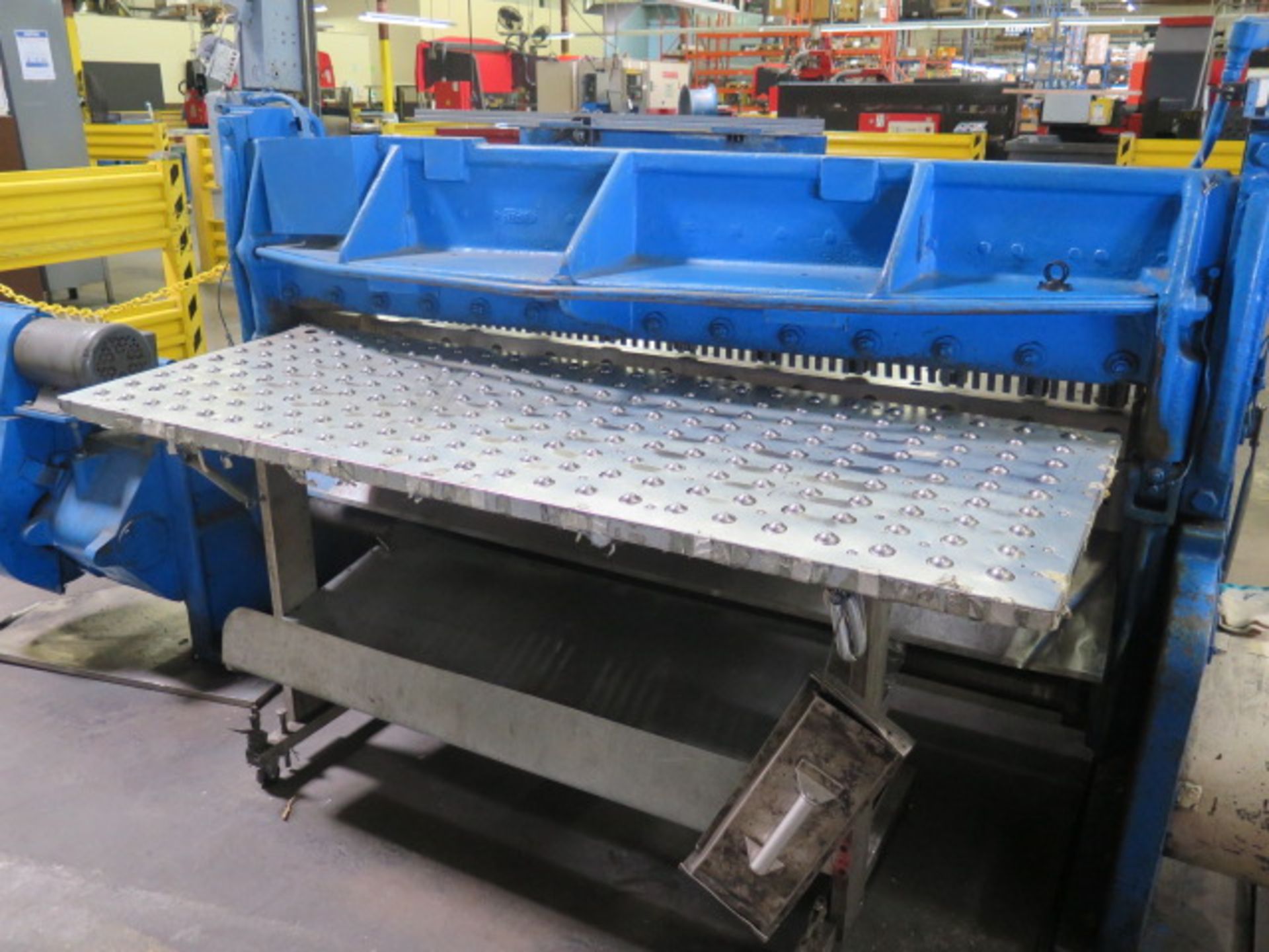 Wysong mdl. 1472 14GA x 72" Power Shear s/nP15-4521 w/80" Sq, Front Supports, NO BACK GA, SOLD AS IS - Image 7 of 11