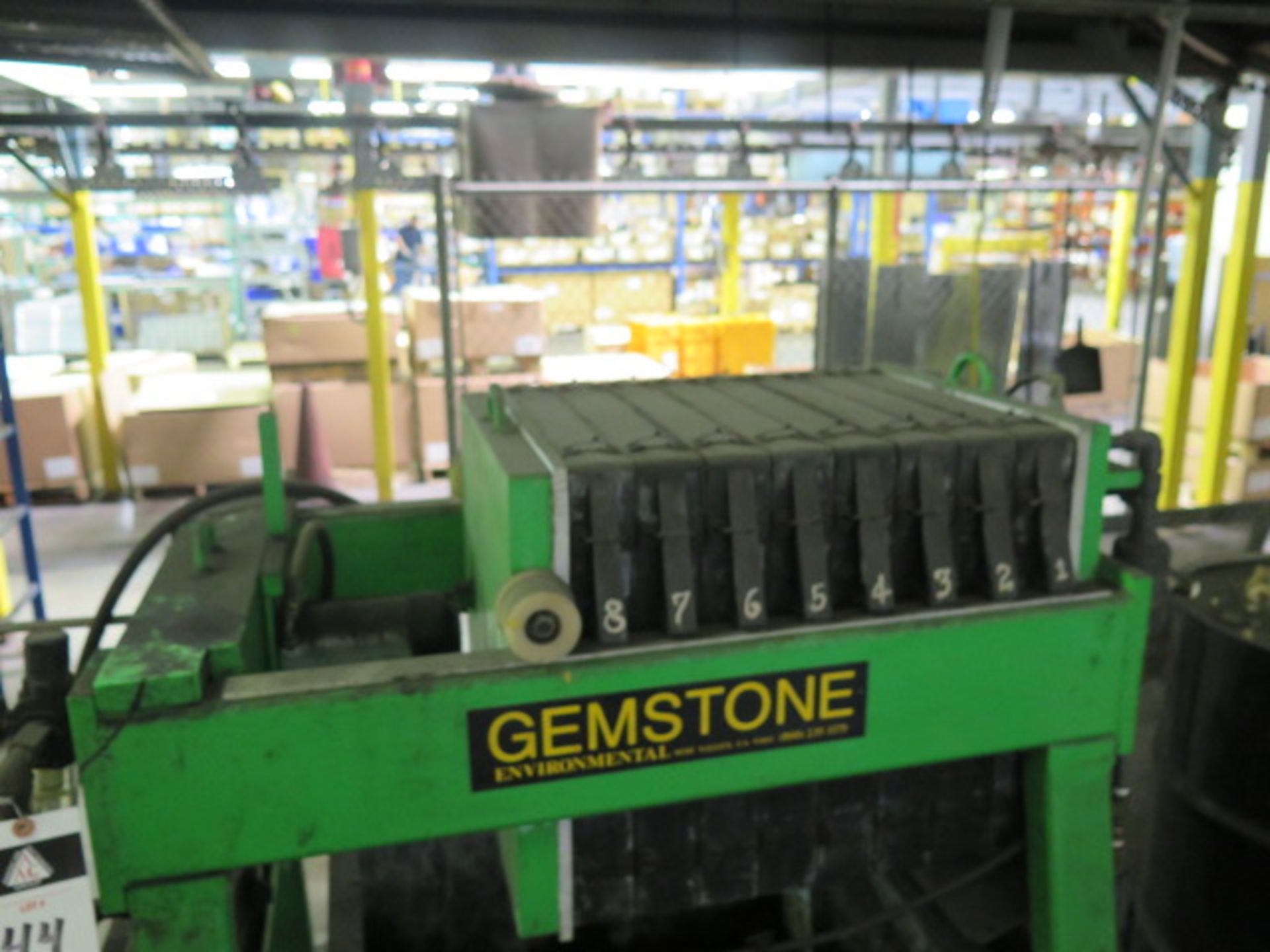 Gemstone Environmental 8-Element Air-Over-Hydraulic Filter Press w/ pH Controls, SOLD AS IS - Image 2 of 16