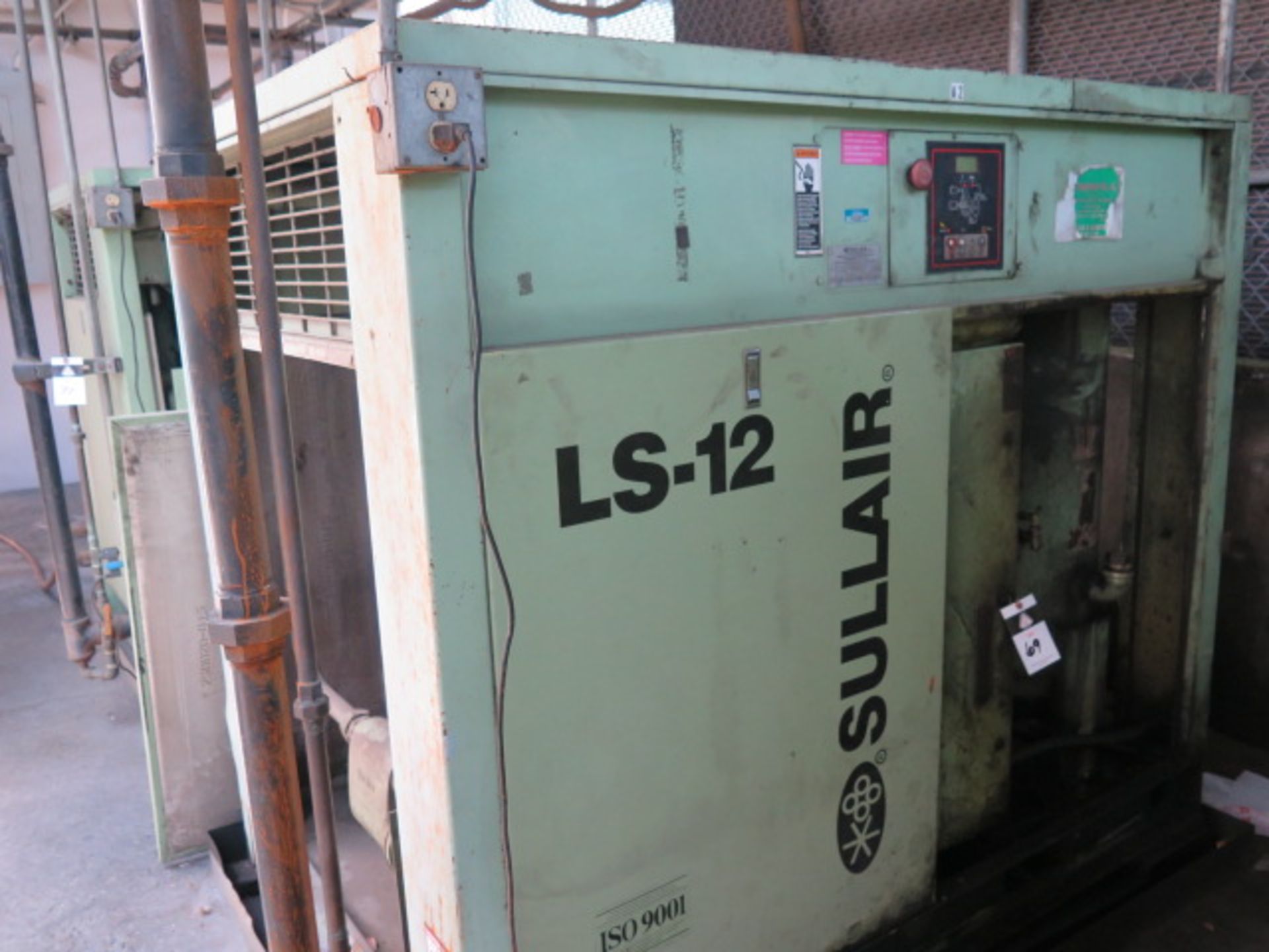 Sullaire LS-12-50L-ACAC 50Hp Rotary Air Compressor s/n 003-104258 (SOLD AS-IS - NO WARRANTY)