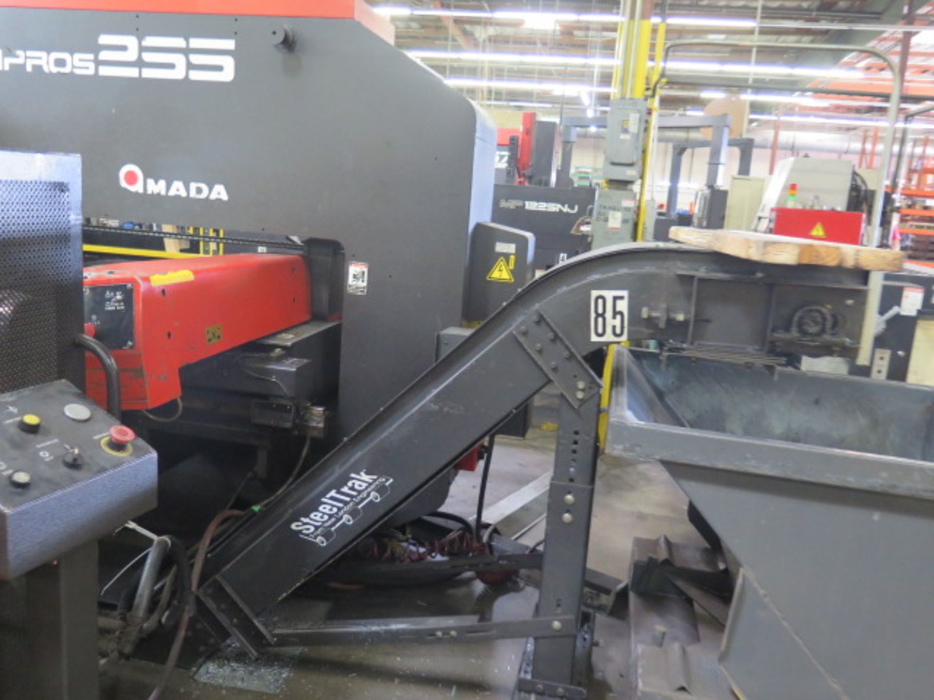 1997 Amada VIPROS 255 20 Ton 31-Station CNC Turret Press s/n AVP55079 w/ Fanuc 18-P Con, SOLD AS IS - Image 10 of 27
