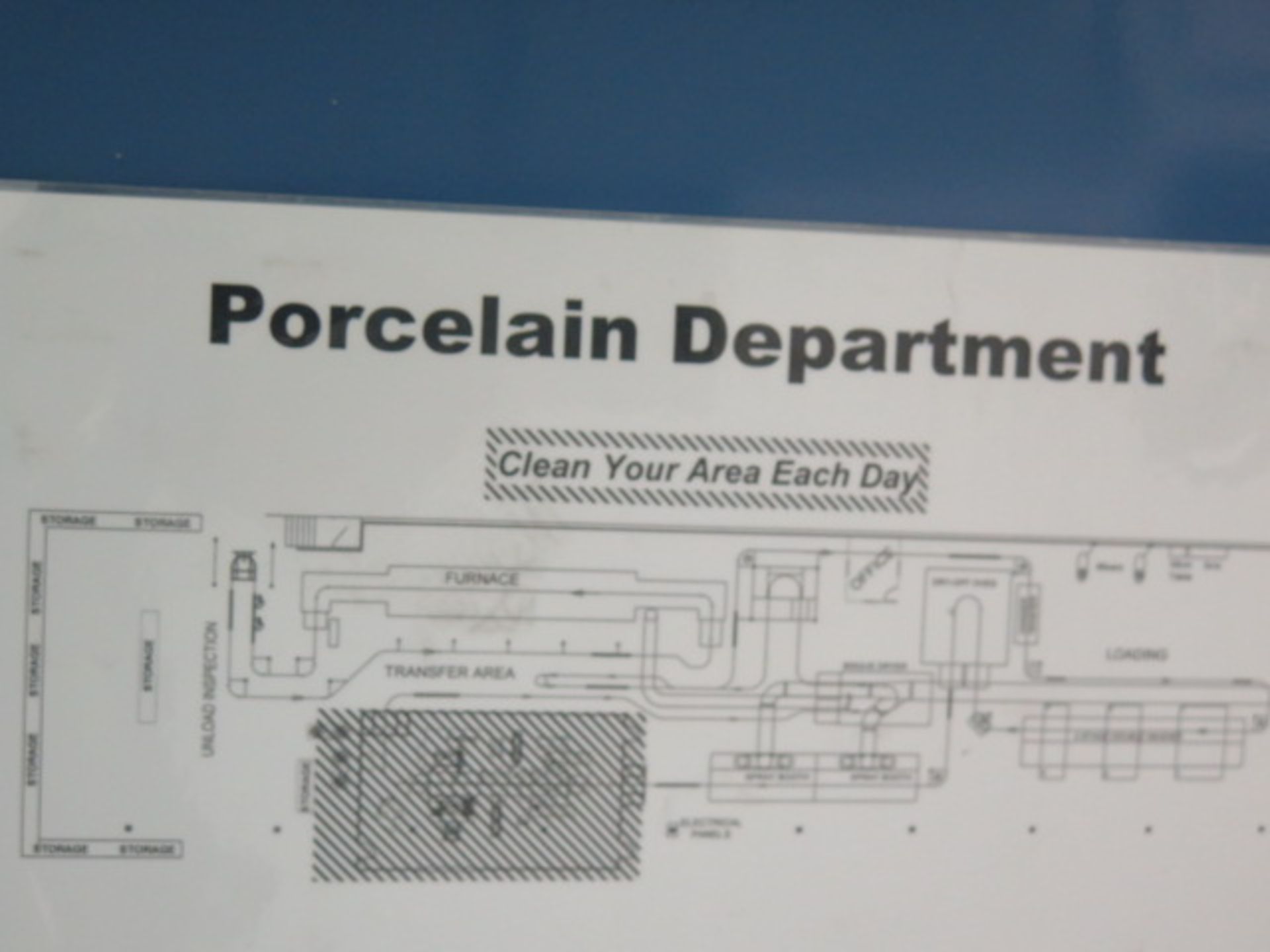 Nordson Porcelain Powder Paint Line -Electrostatic Coating Line For Porcelain mdl. XL2002,SOLD AS IS - Image 38 of 39