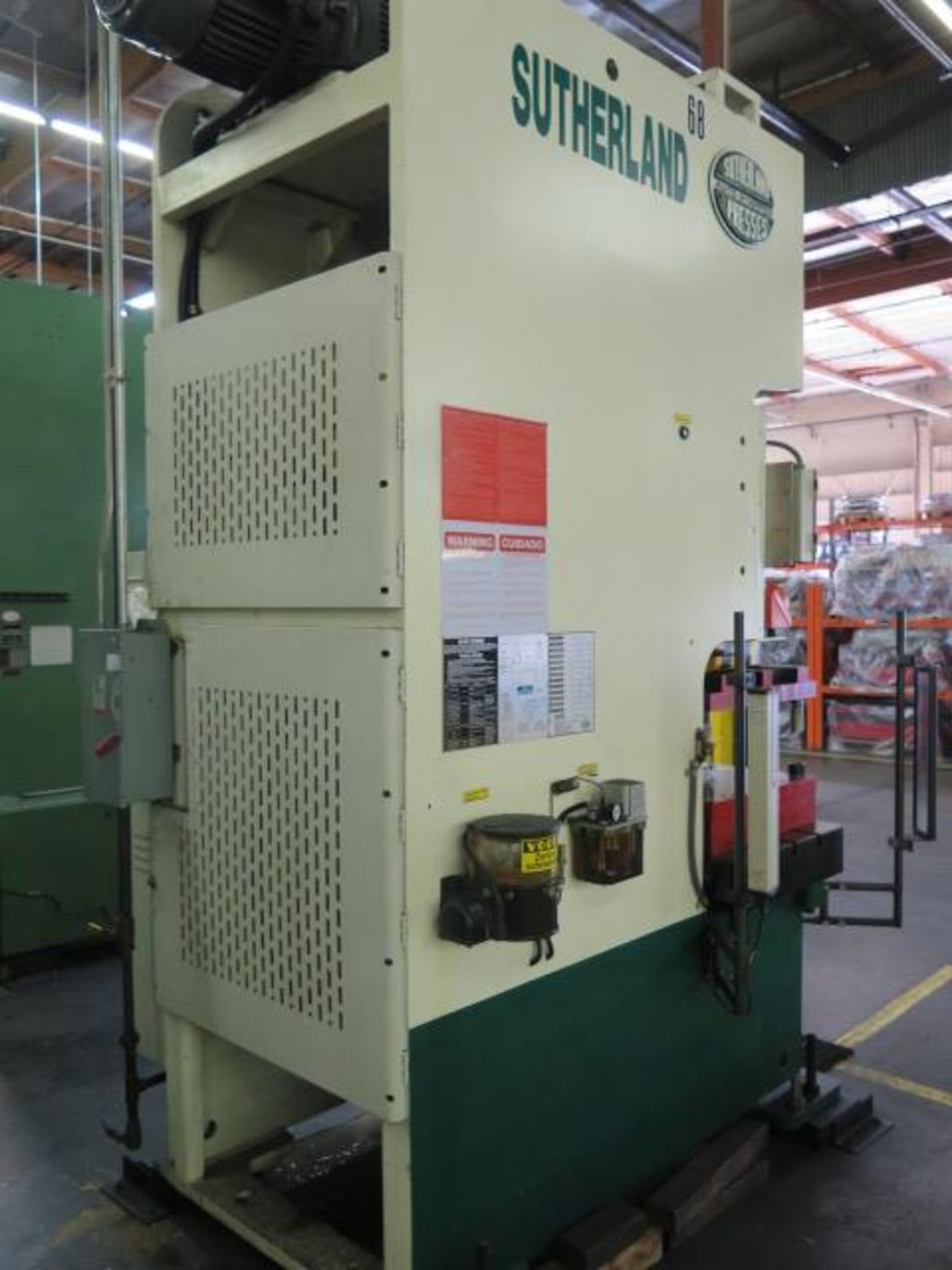2002 Southerland MARK-121 121 Ton Gap Frame Punch Press s/n 10201101009 Wintress Control, SOLD AS IS - Image 13 of 18