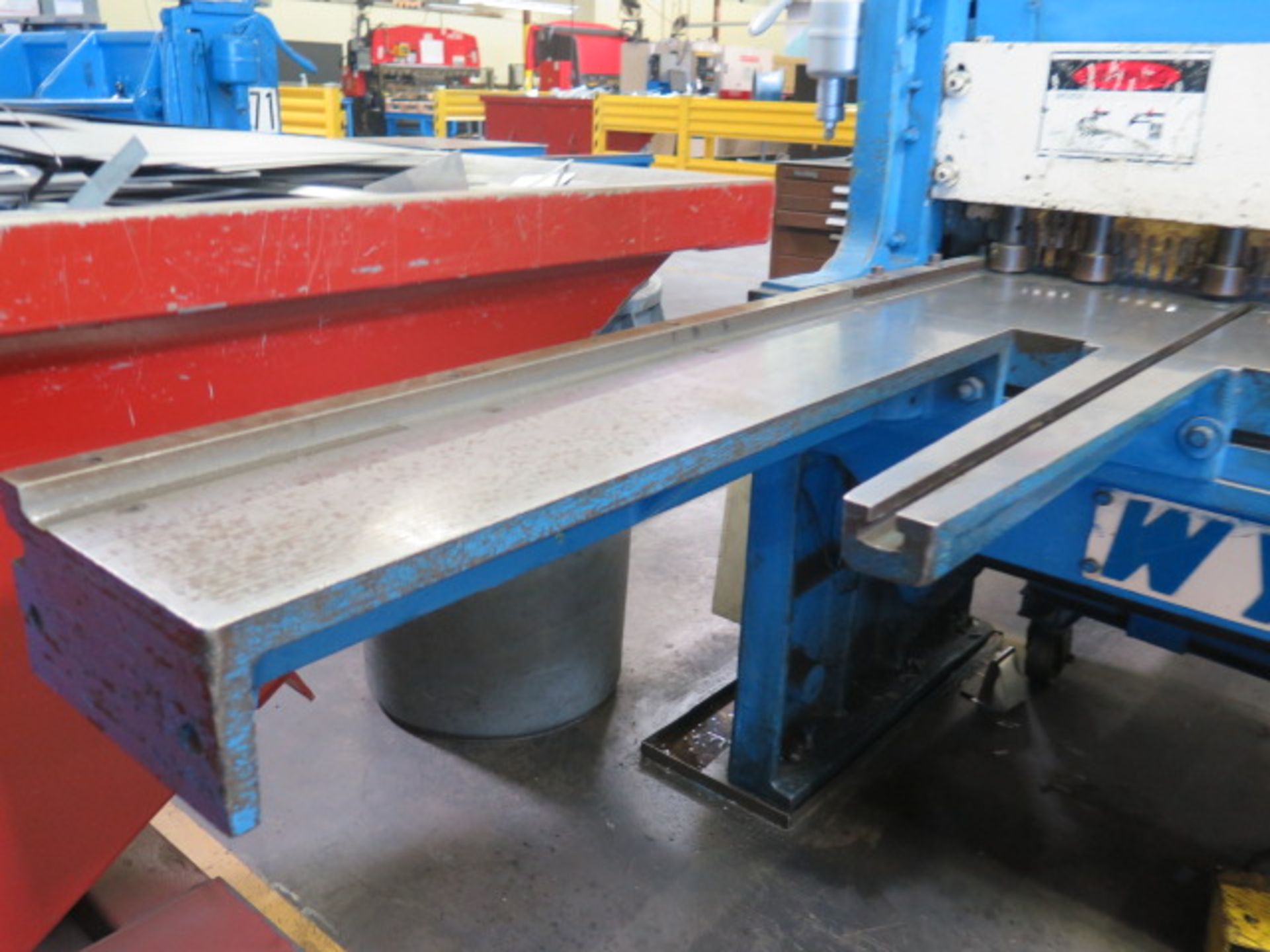 Wysong mdl. 1252 12GA x 52" Power Shear s/n P13-1313 w/ Dial Back Gauge, 58" Squaring Arm, Front Sup - Image 4 of 10