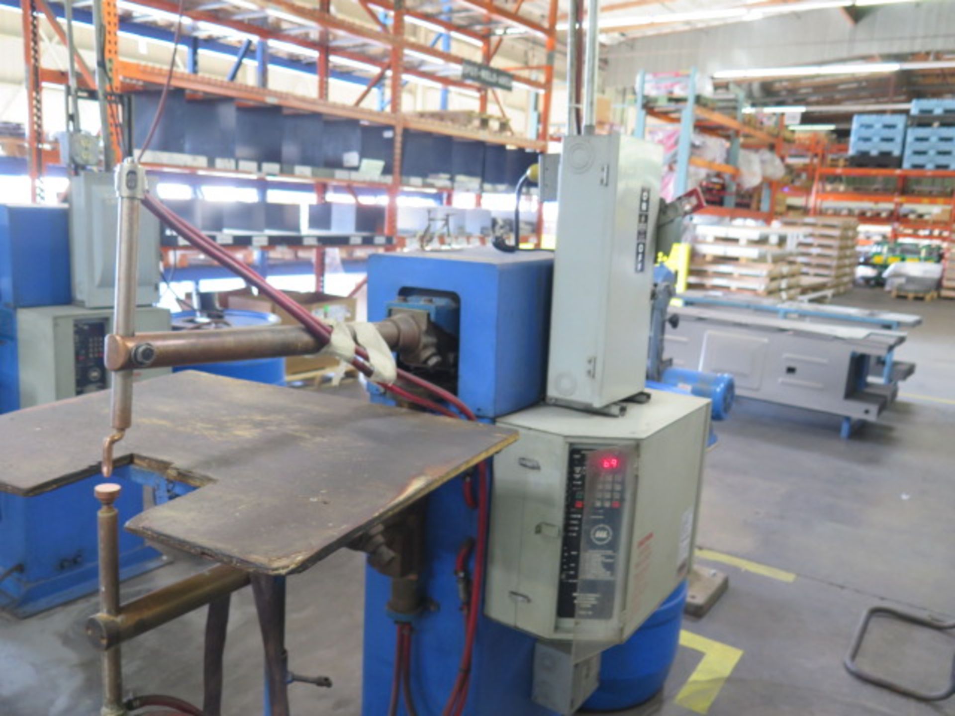 Acme Type 3-24-30 30kVA Spot Welder s/n 6191 w/ iii Resistance Welding Controls (SOLD AS-IS - NO WA - Image 2 of 9