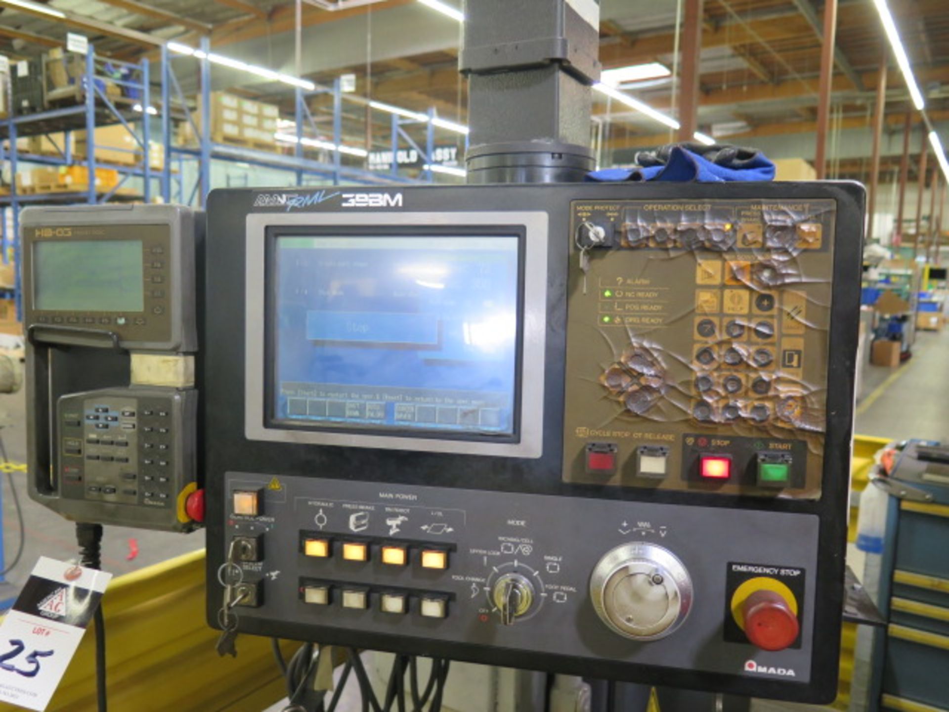 2000 Amada ASTRO-100 mdl.FcxB III-1253 125 Ton x 10' CNC Robotic Bending Cell, SOLD AS IS - Image 12 of 46