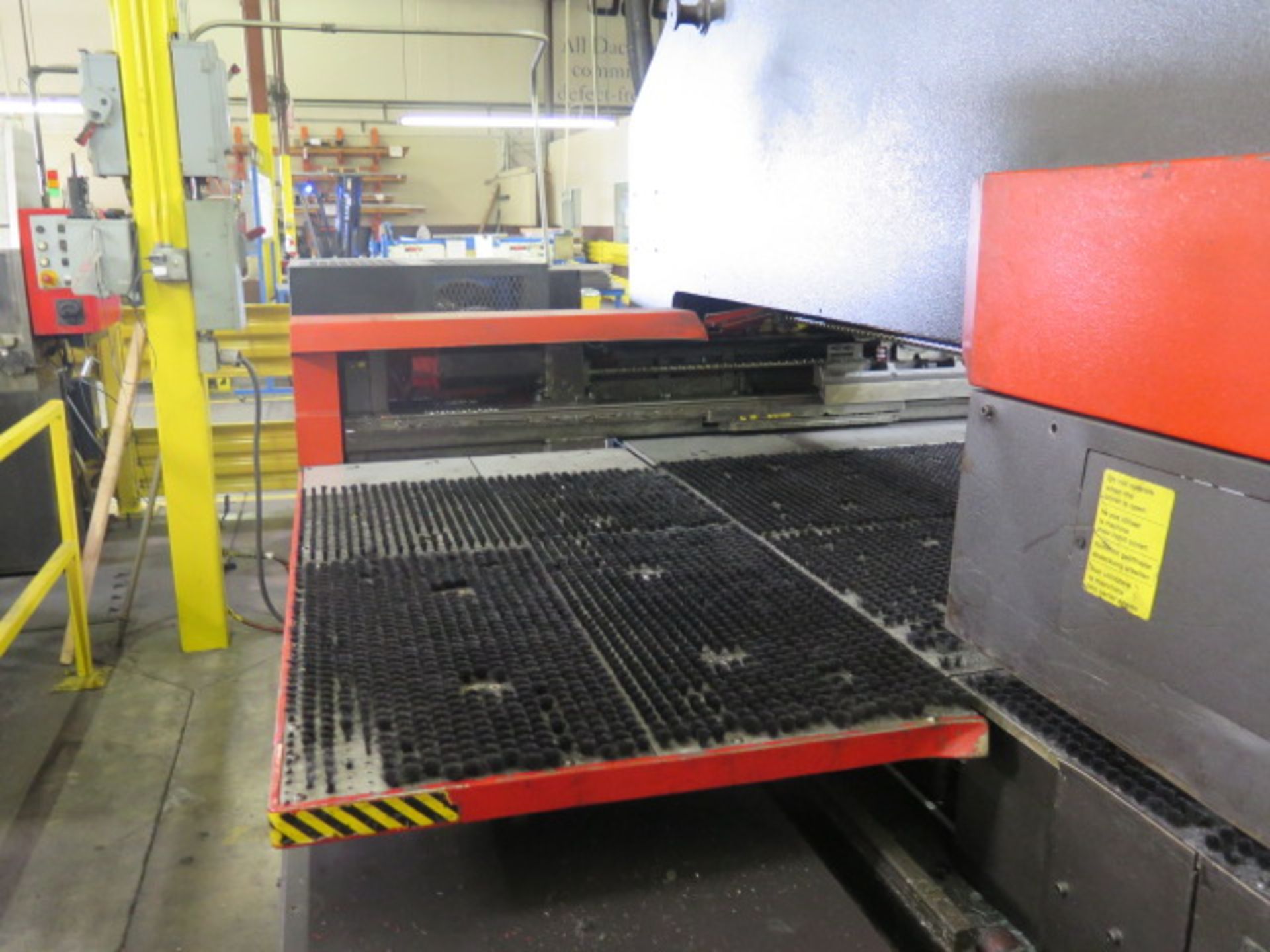 1997 Amada VIPROS 255 20 Ton 31-Station CNC Turret Press s/n AVP55079 w/ Fanuc 18-P Con, SOLD AS IS - Image 9 of 27