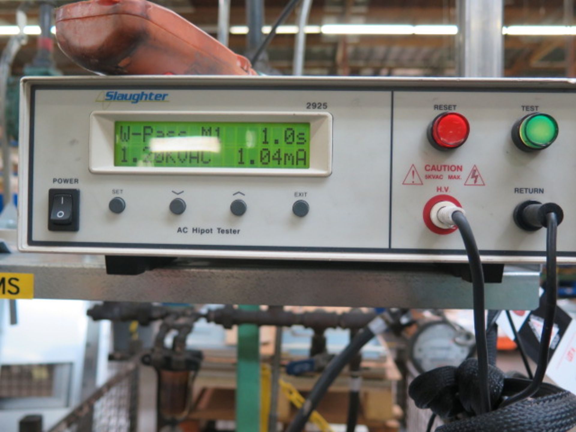 Slaughter 2925 AC HiPot Tester (SOLD AS-IS - NO WARRANTY) - Image 2 of 4