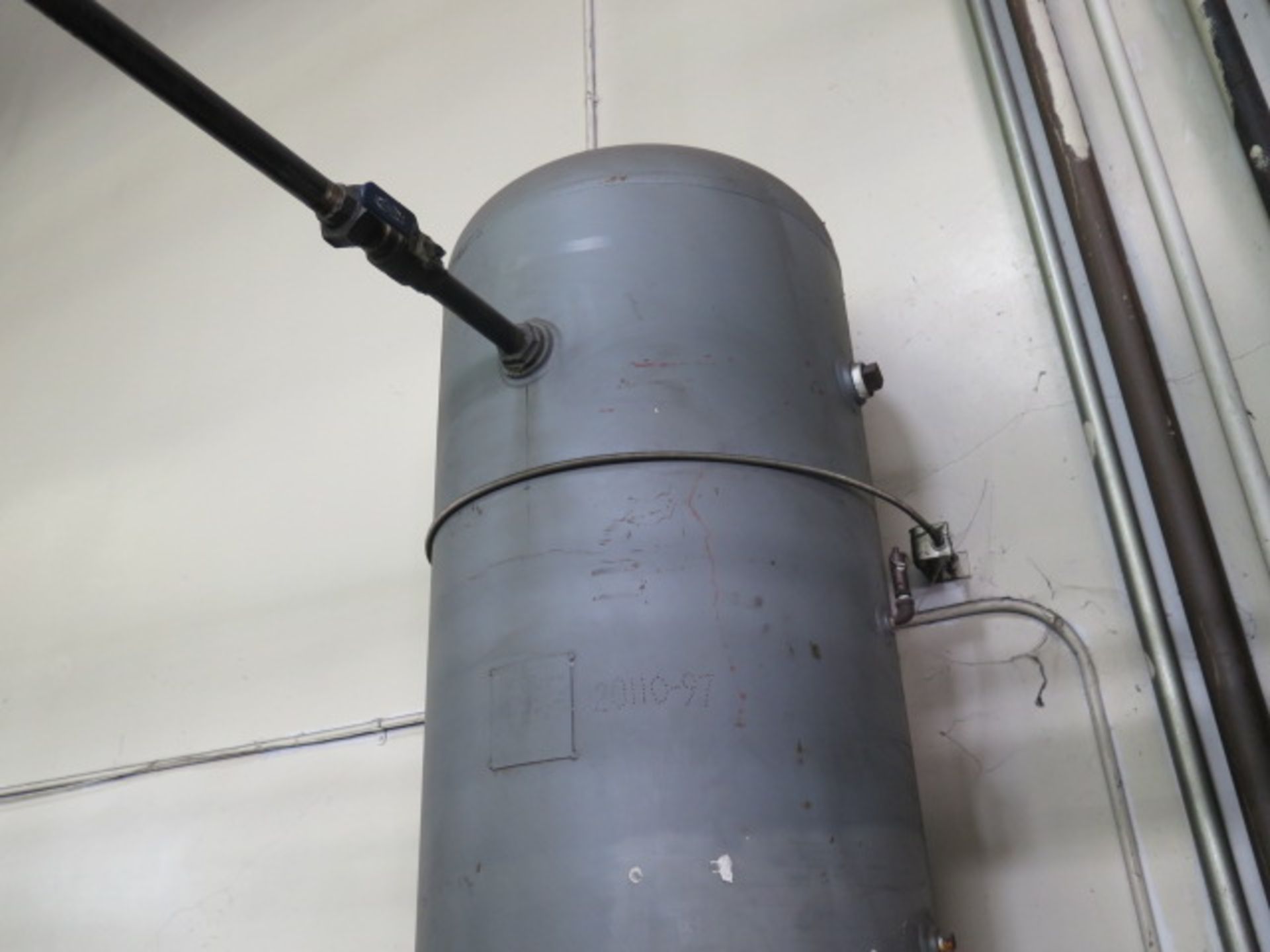 120 Gallon Vertical Air Storage Tank (SOLD AS-IS - NO WARRANTY) - Image 2 of 4