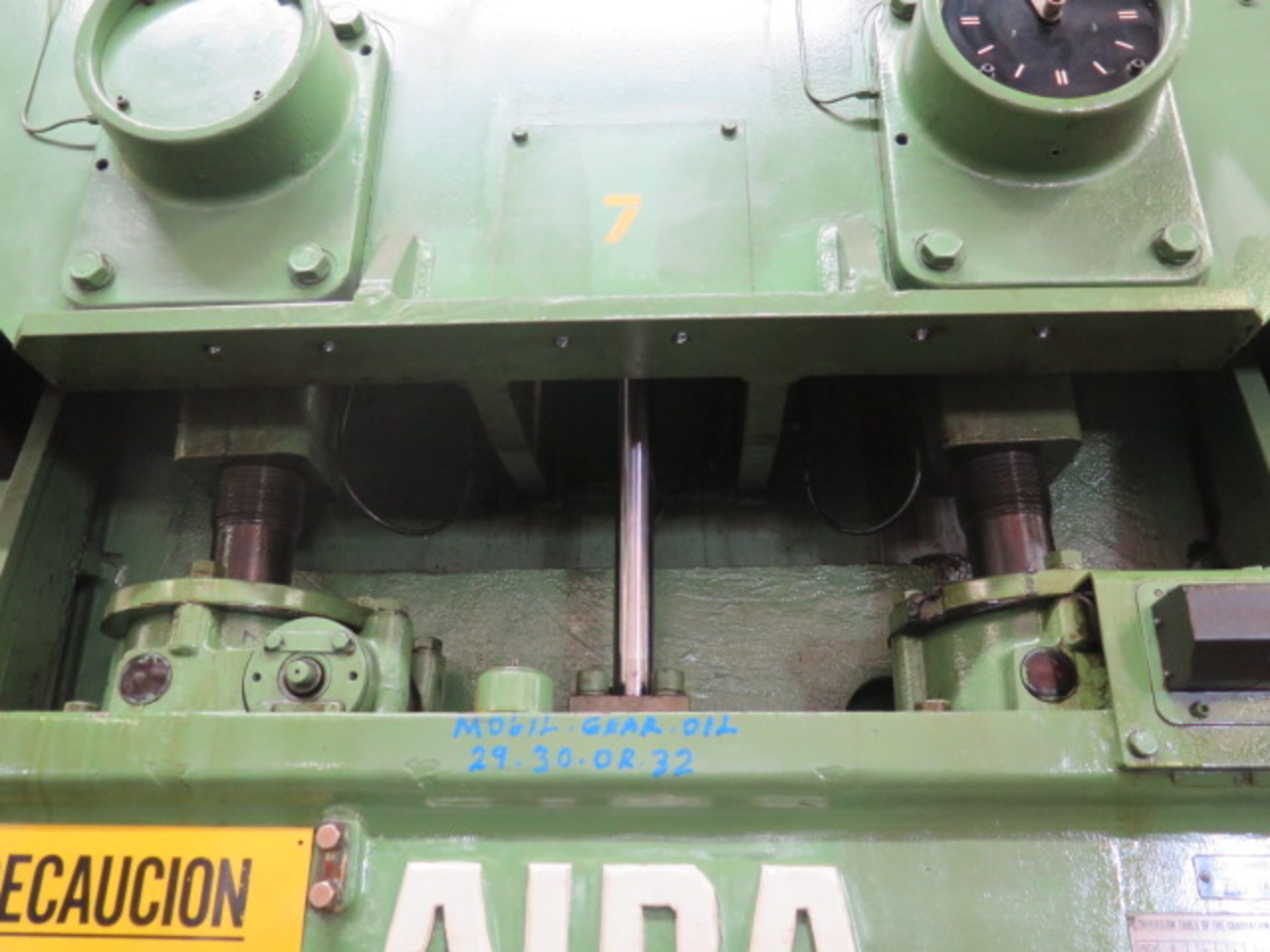 Aida C2-11(2) 110 Ton Hydfraulic Gap Frame Stamping Press s/n 10511-0454 w/Aida Controls, SOLD AS IS - Image 8 of 18