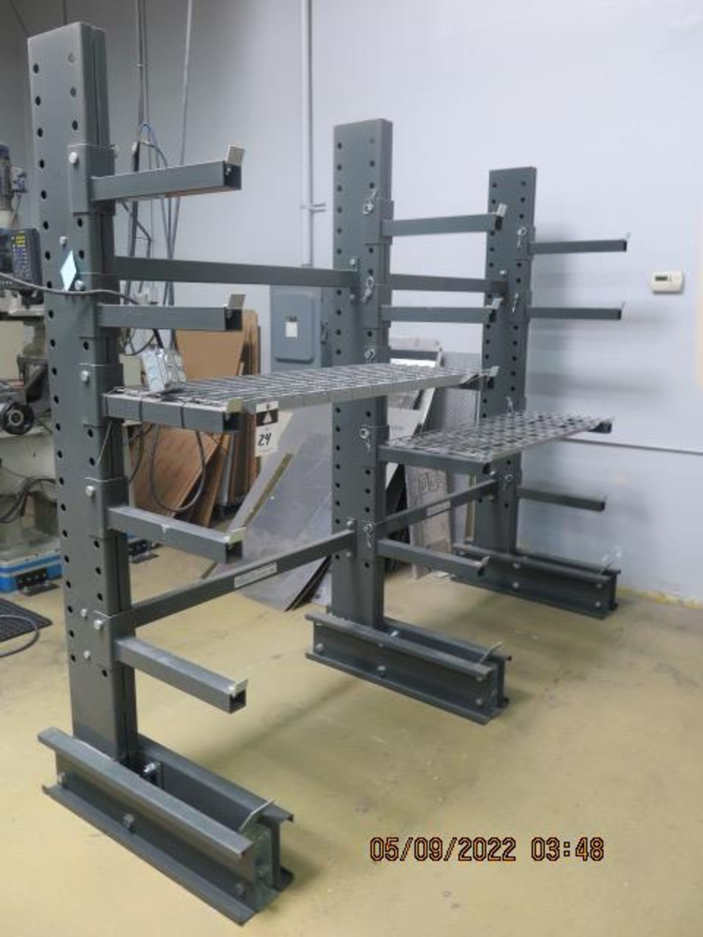 Cantilever Material Rack (SOLD AS-IS - NO WARRANTY)