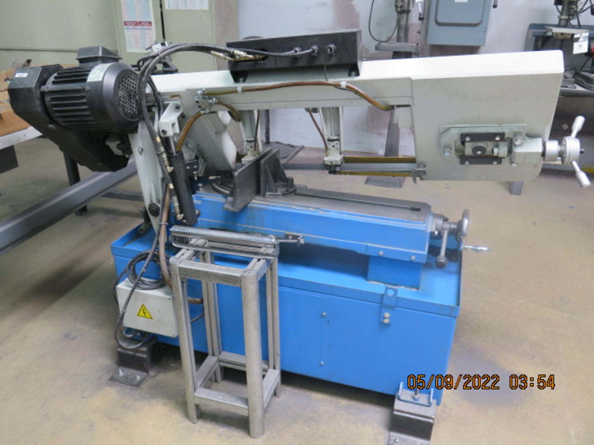 Acra RF-1018SV 10” Horizontal Miter Band Saw s/n 59H1631 w/ Manual Clamping, Work Stop, SOLD AS IS - Image 5 of 8