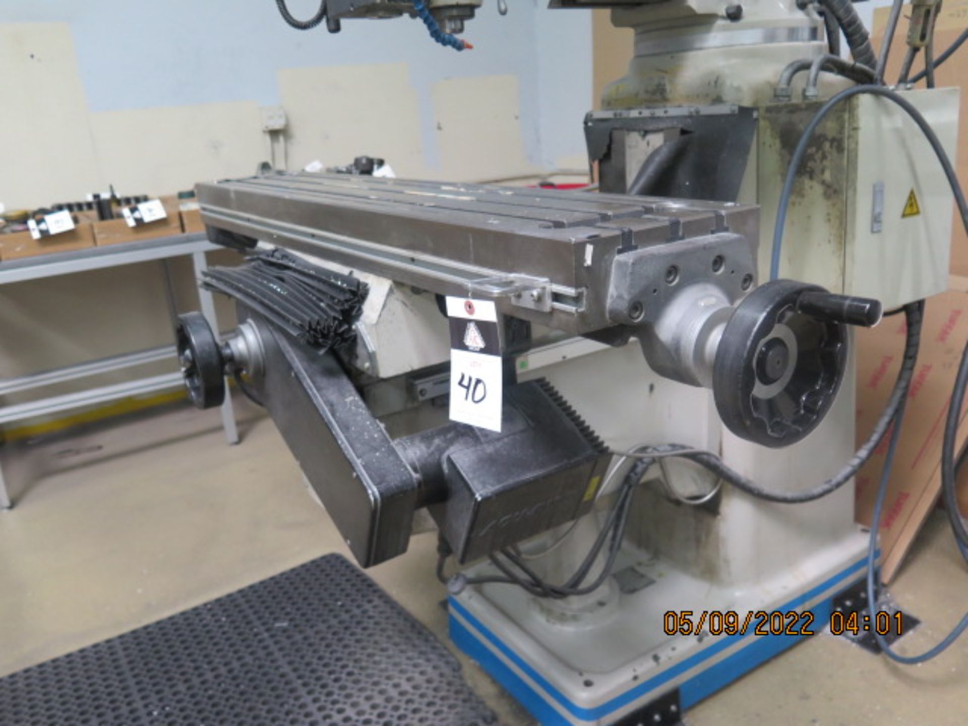 Acra AM3 VVA 3-Axis CNC Vertical Mill s/n 0602183 w/ Acu-Rite CNC, (HAS “Z” FAULT ERROR, SOLD AS IS - Image 8 of 12
