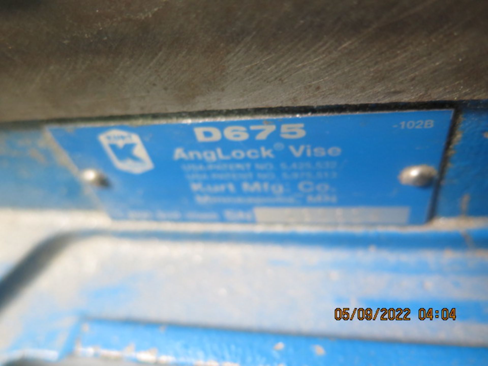 Kurt D675 6" Angle-Lock Vise (SOLD AS-IS - NO WARRANTY) - Image 3 of 3