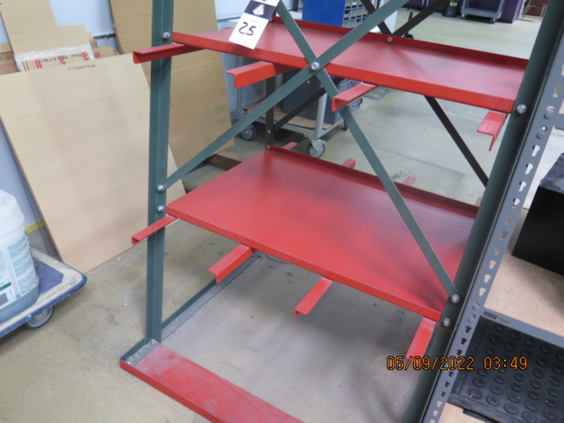 Vertical Material Rack (SOLD AS-IS - NO WARRANTY) - Image 4 of 4
